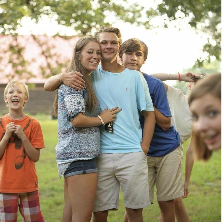 First Beam family get together at Papa Joe's House.
