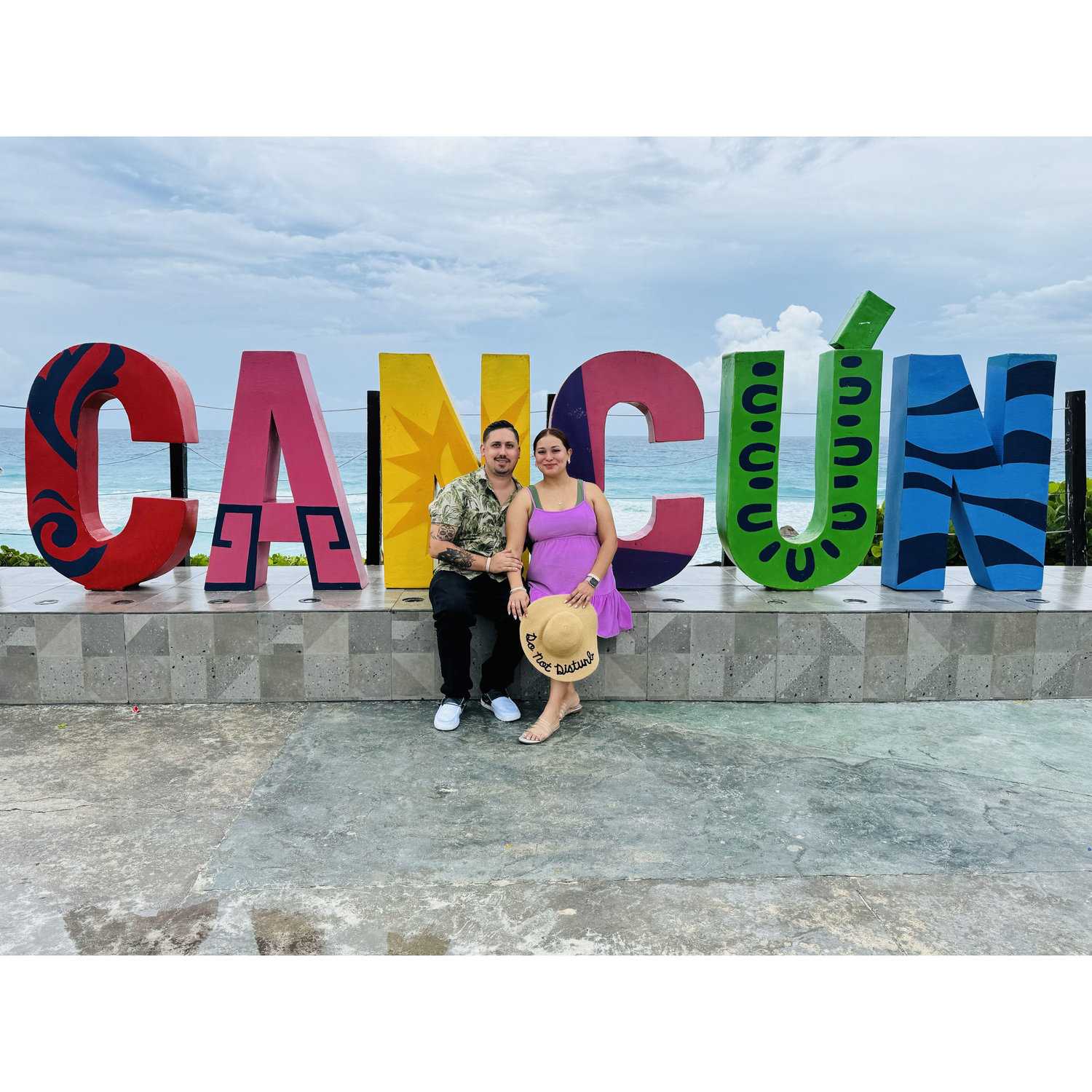 Our First Trip. Cancún.
