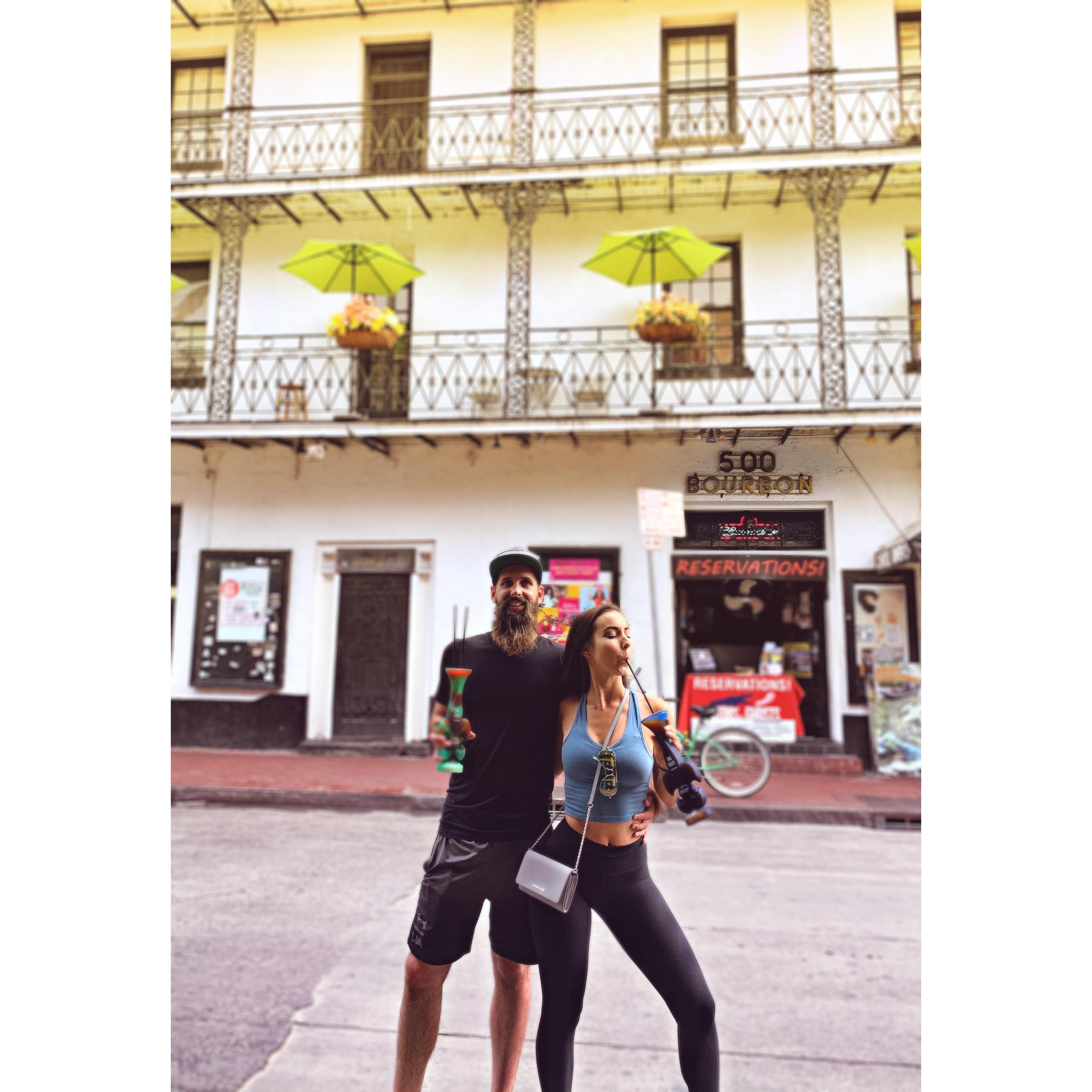 Bourbon St, New Orleans