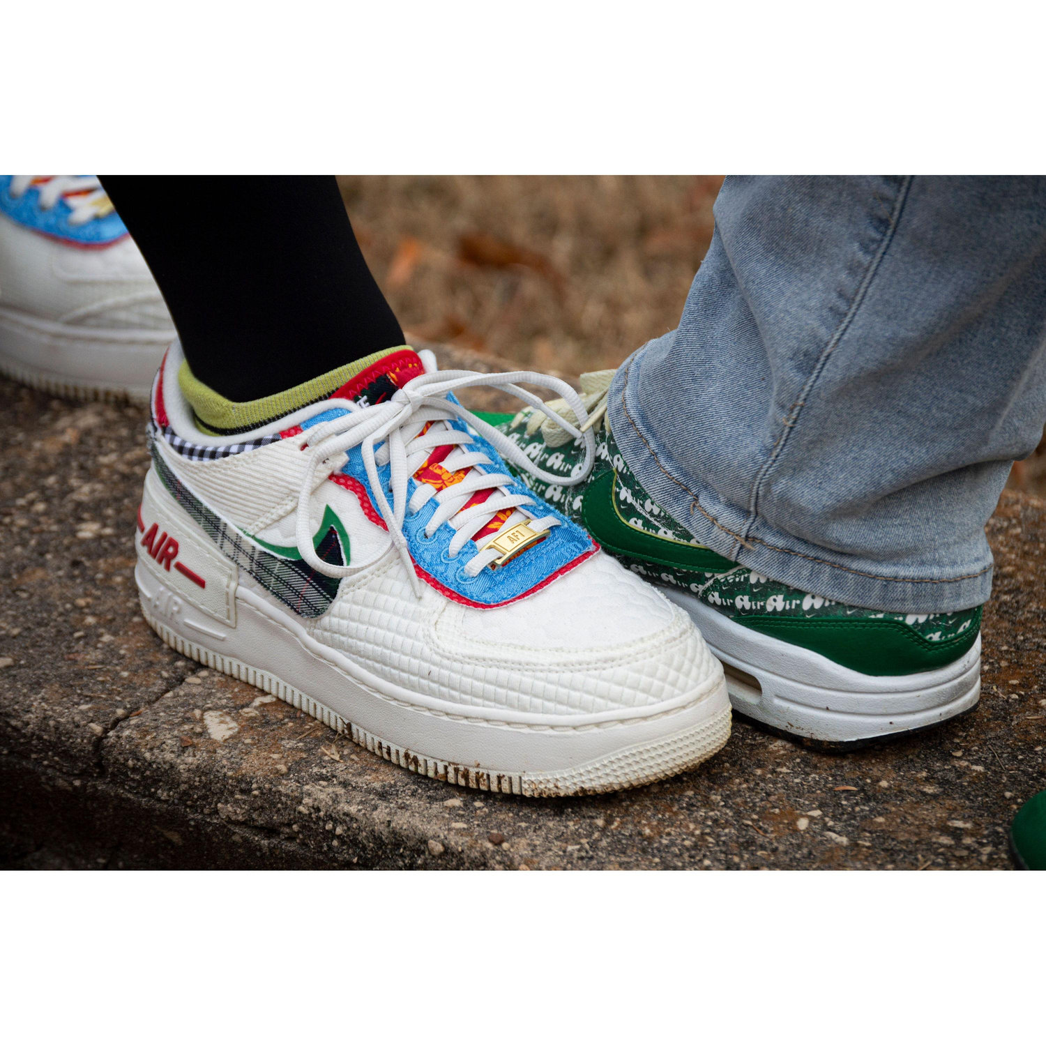 Shoe game on point.