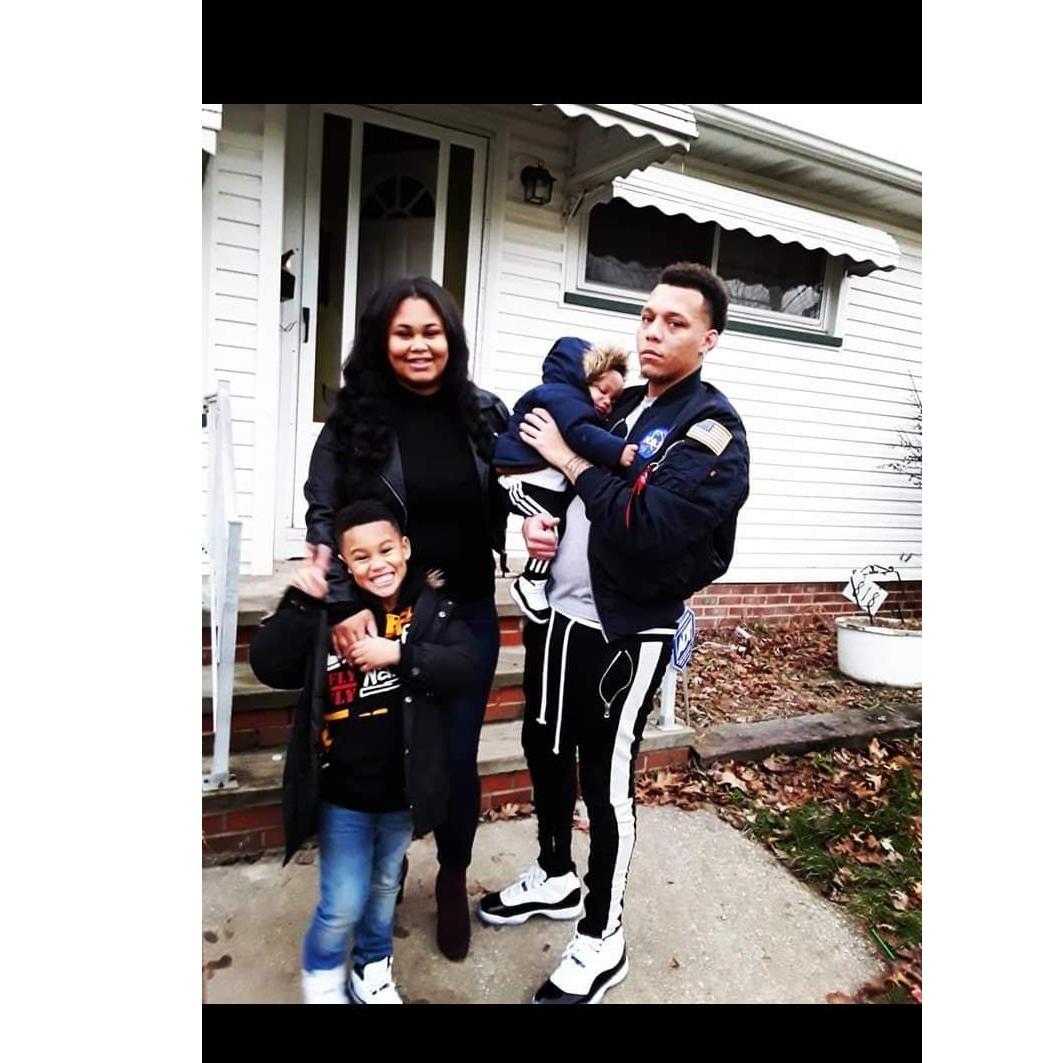 Christmas 2018 with our beautiful kids Reggie Tyree & Rylan Tariq