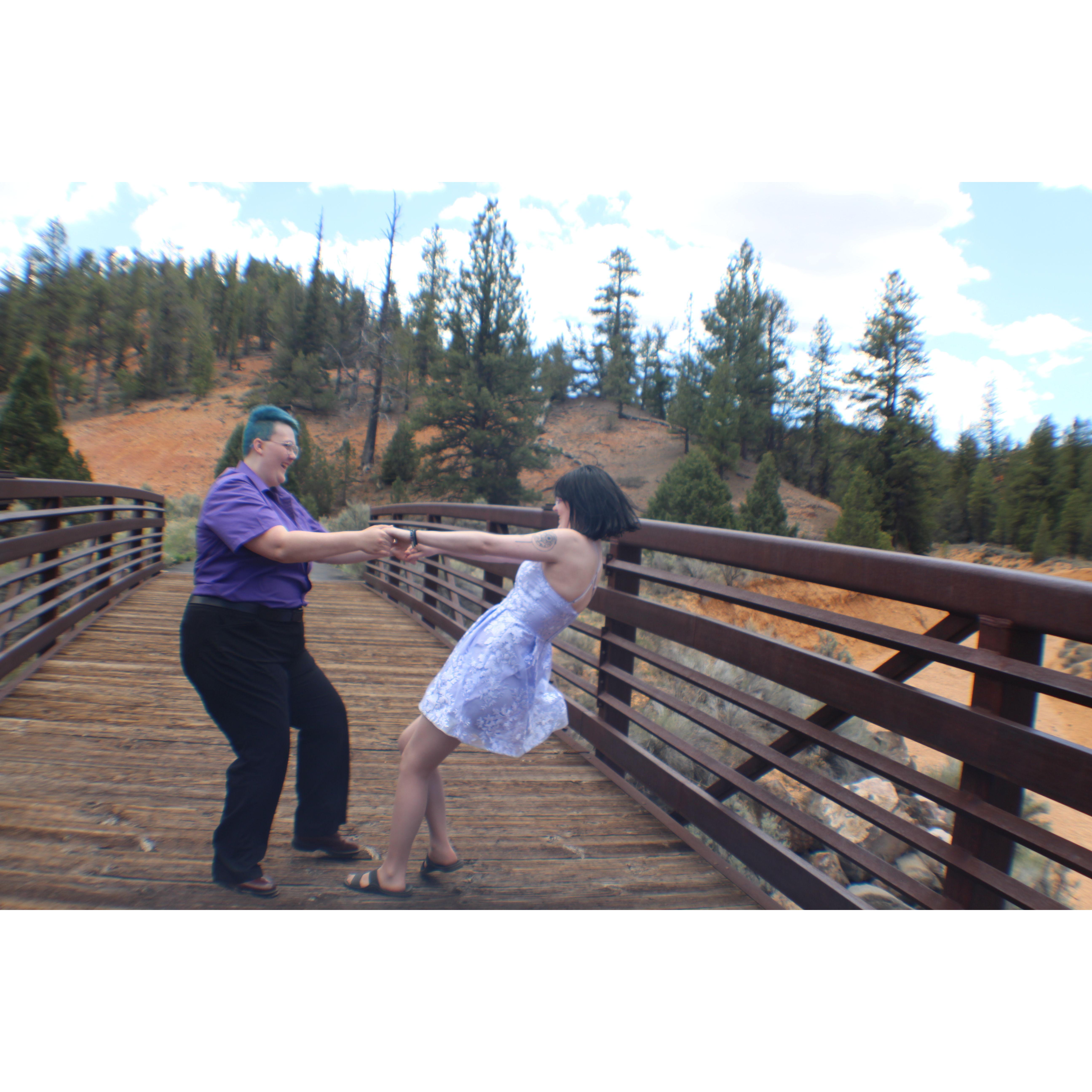 You spin me right round baby