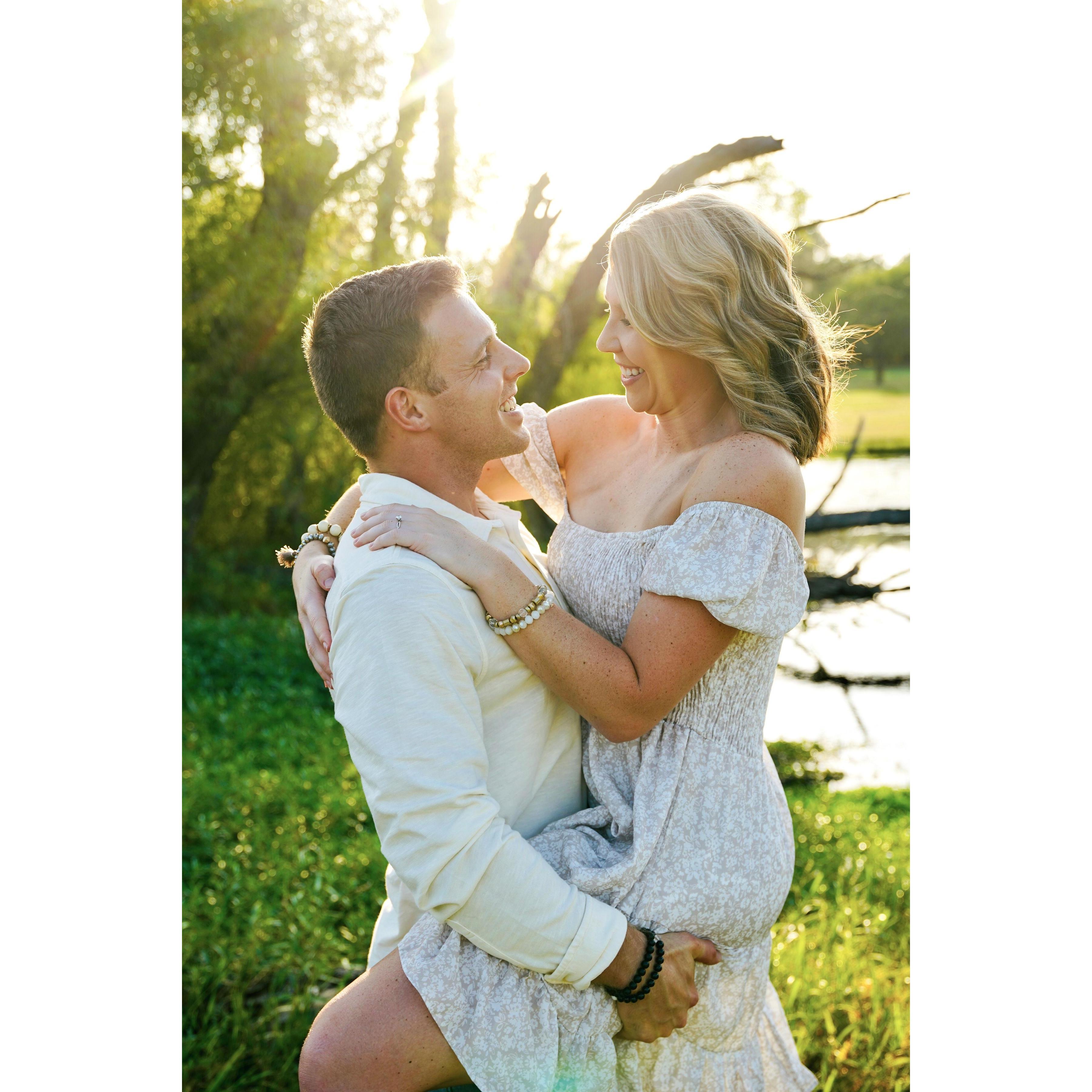 So lucky to have found our happily ever after!