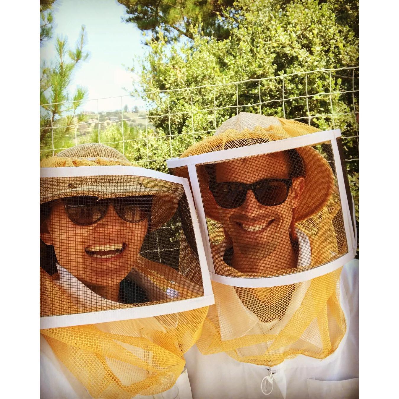 Beekeeping class on our trip to Carmel-By-the-Sea
