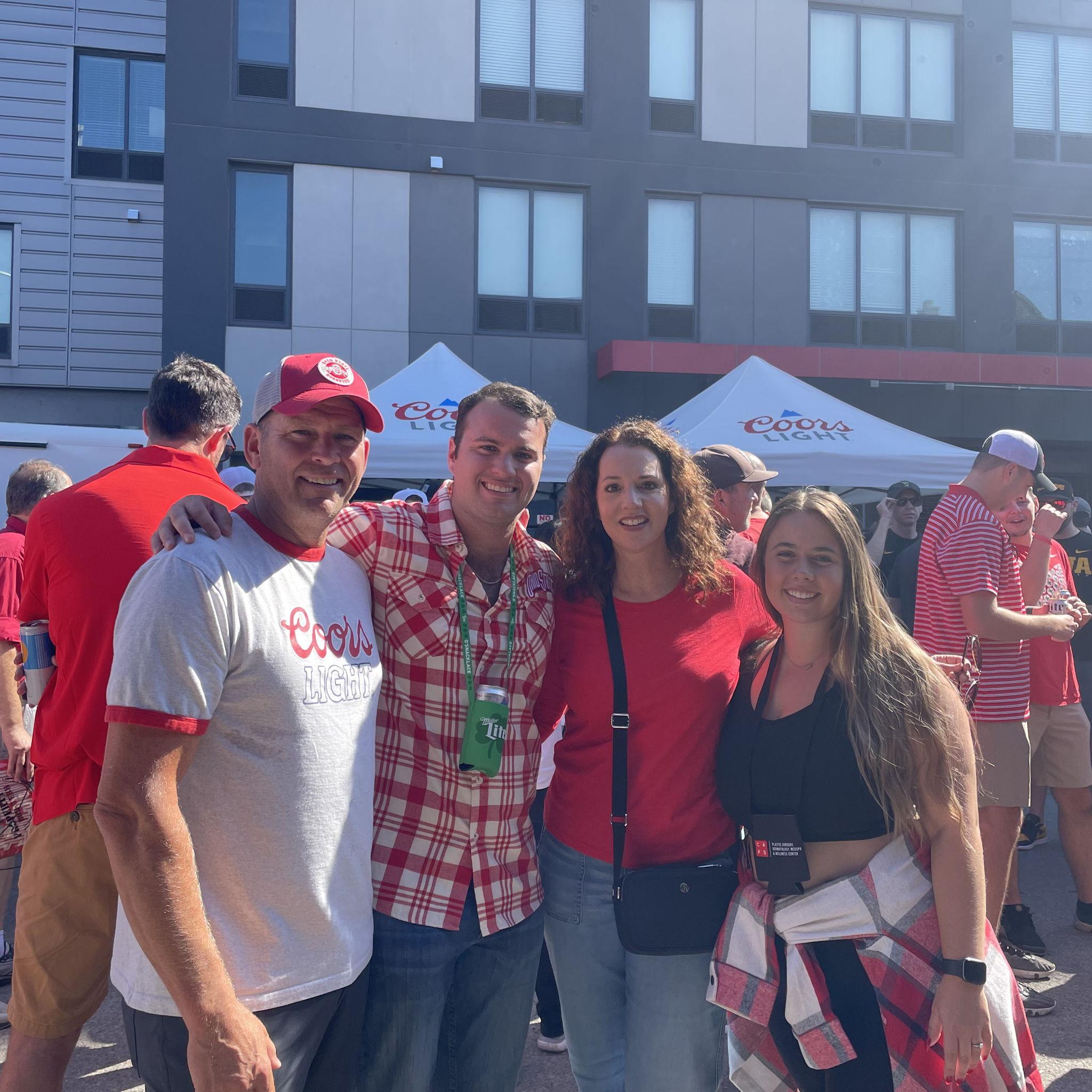 We went to a Buckeye game together