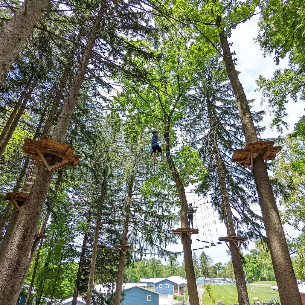 Camp activities - High Ropes Course