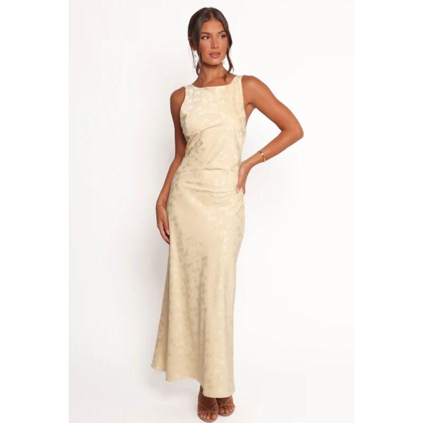 Malie Maxi Dress - Lemon
