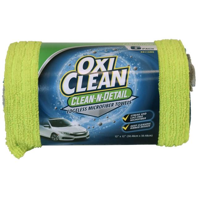 OxiClean 6ct Clean and Detail Car Care Towels