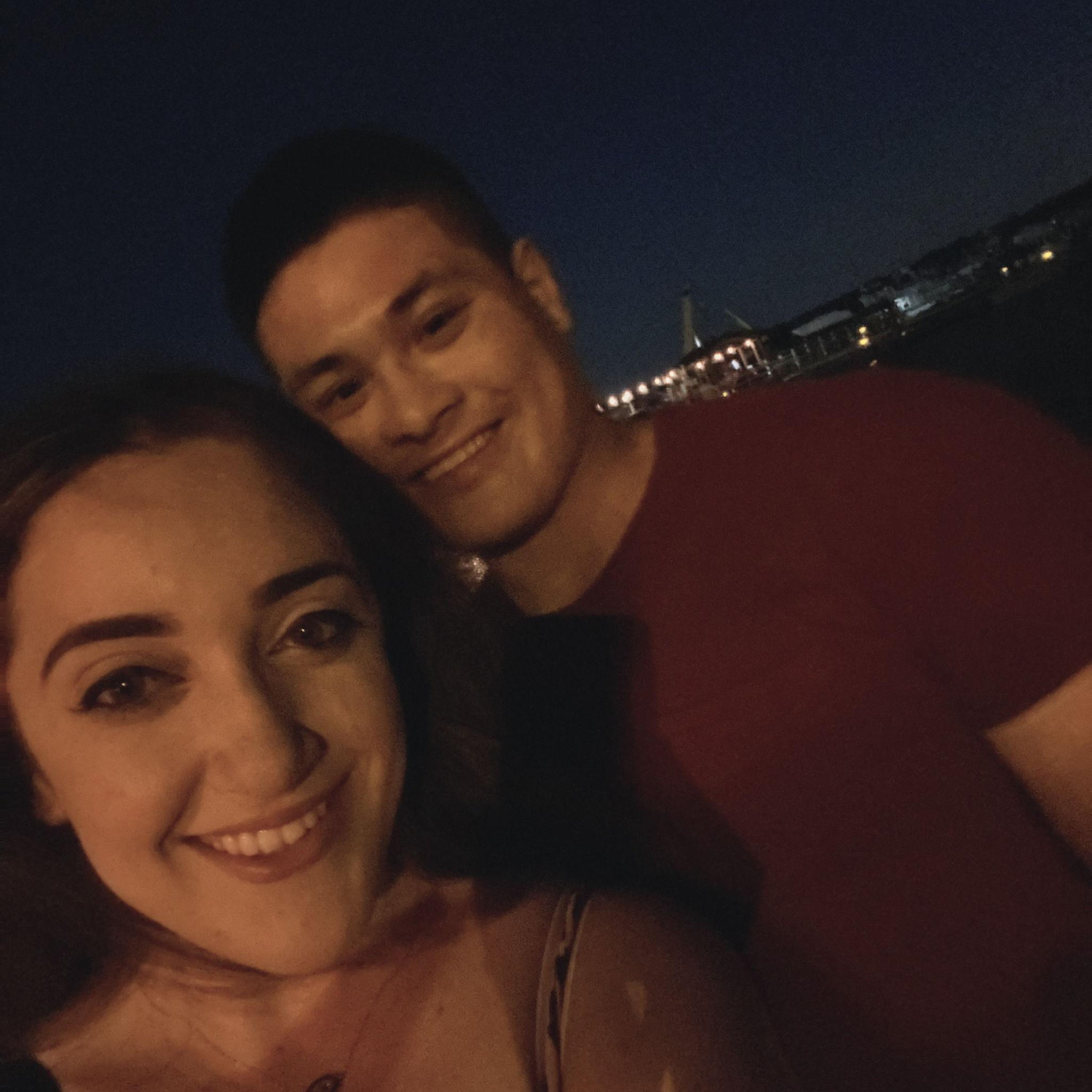 The night he asked me to be his girlfriend :)