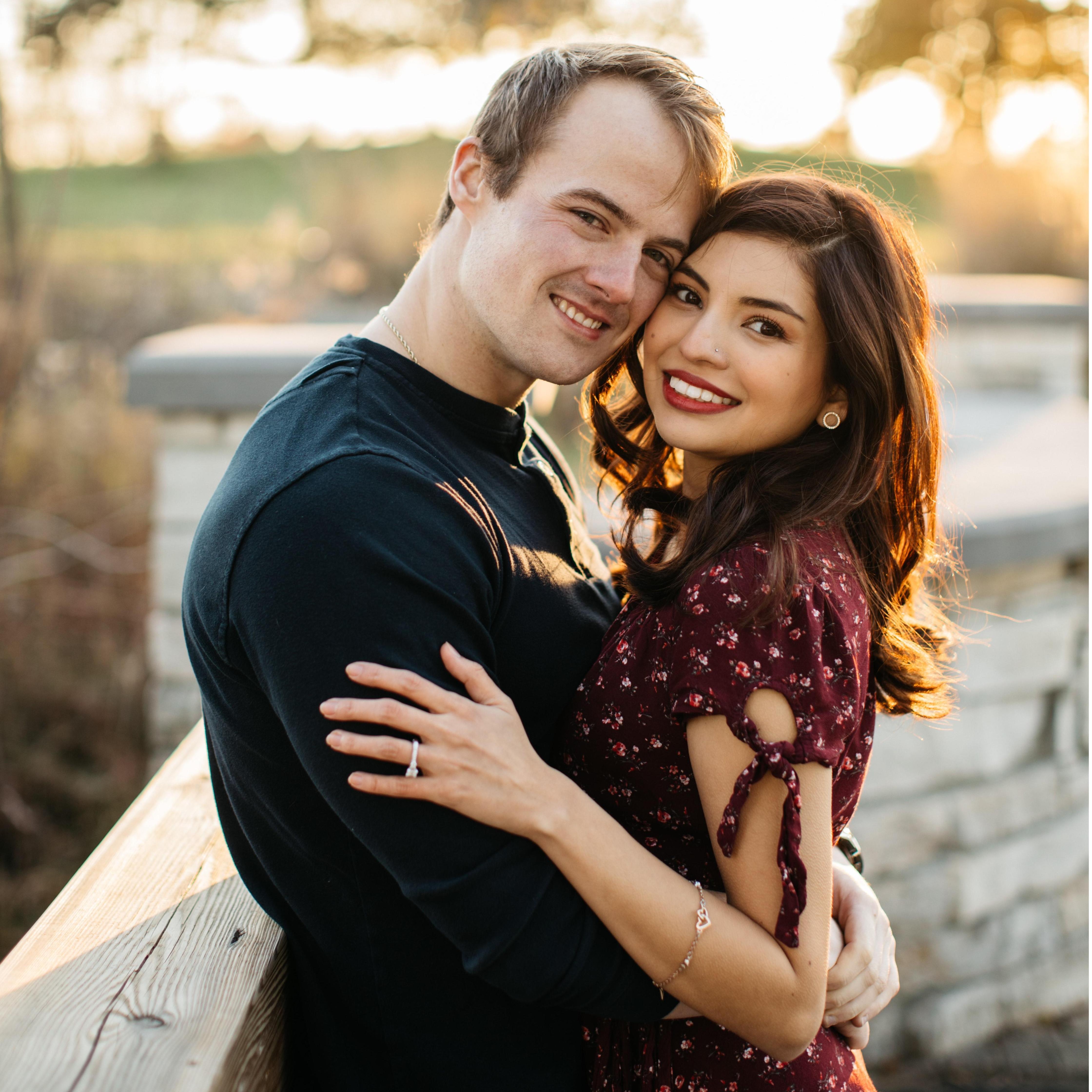 This is Luke's favorite picture from our engagement session.