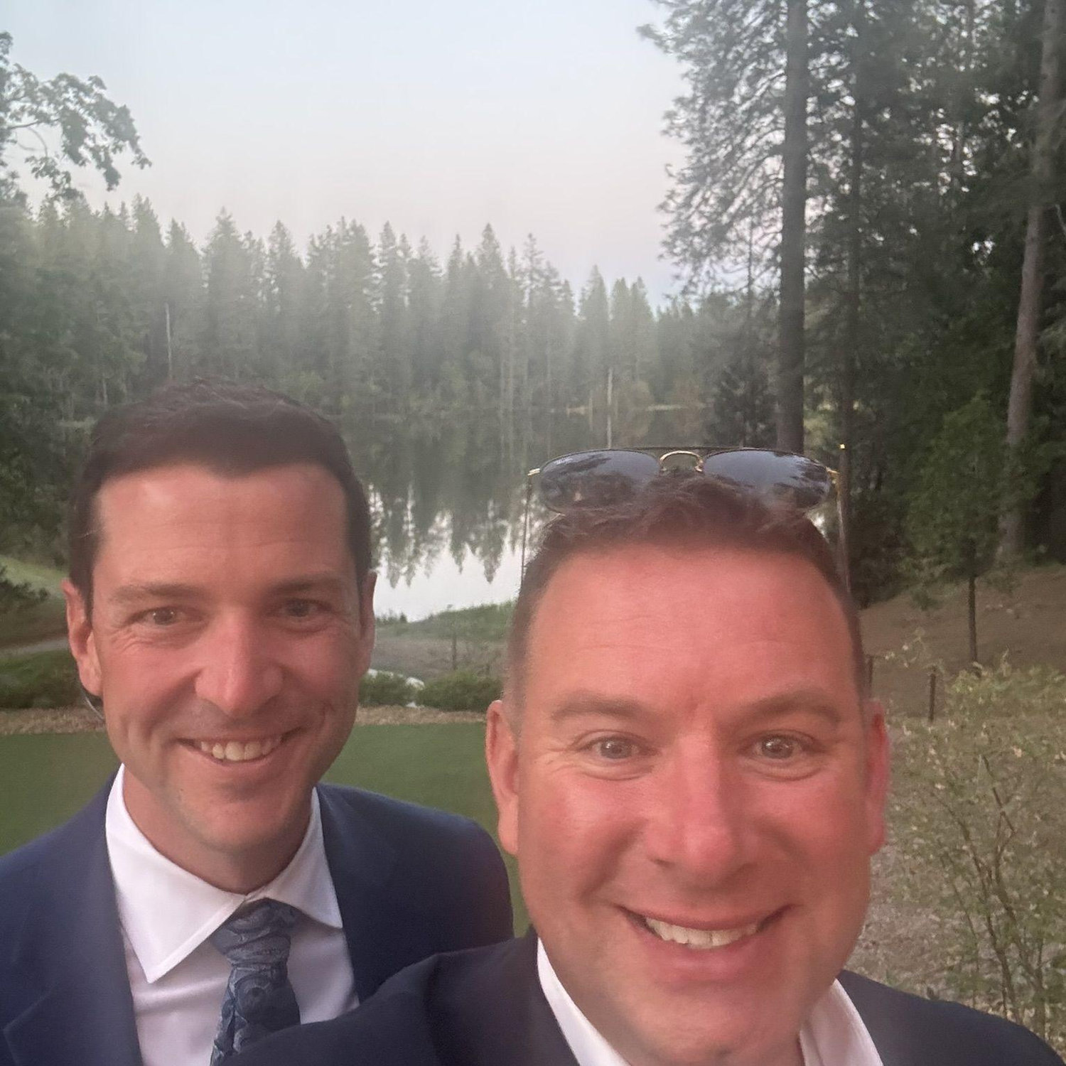 Amber's wedding in CA
