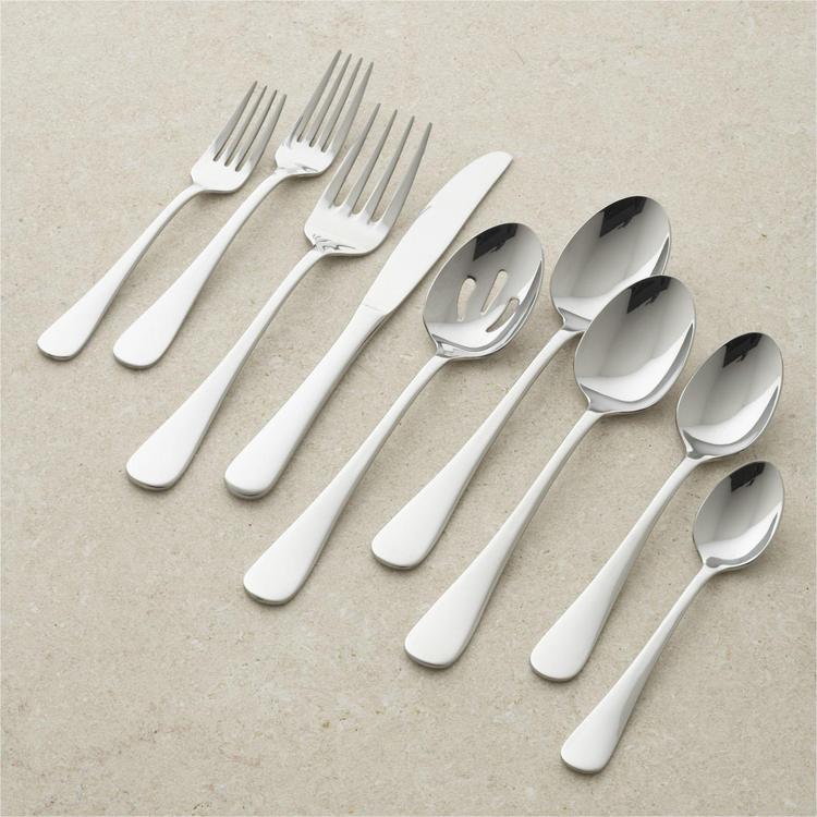 Crate & Barrel Stainless Utensils, Set of 8