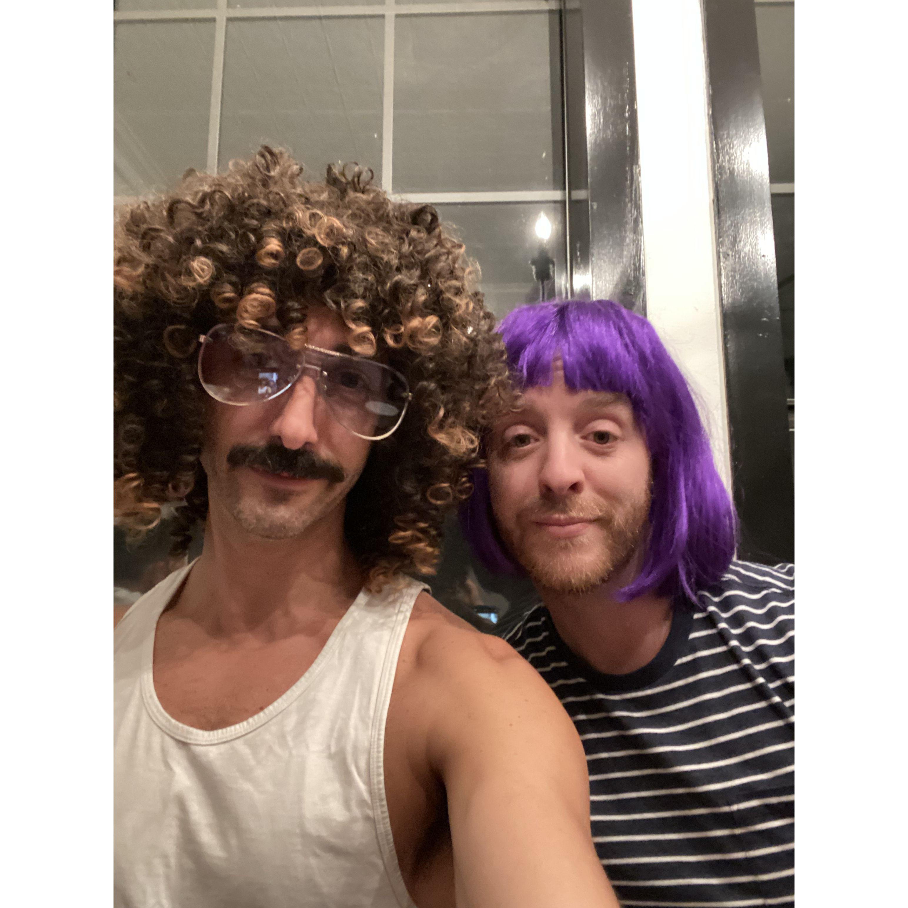 Random wig nights are the best