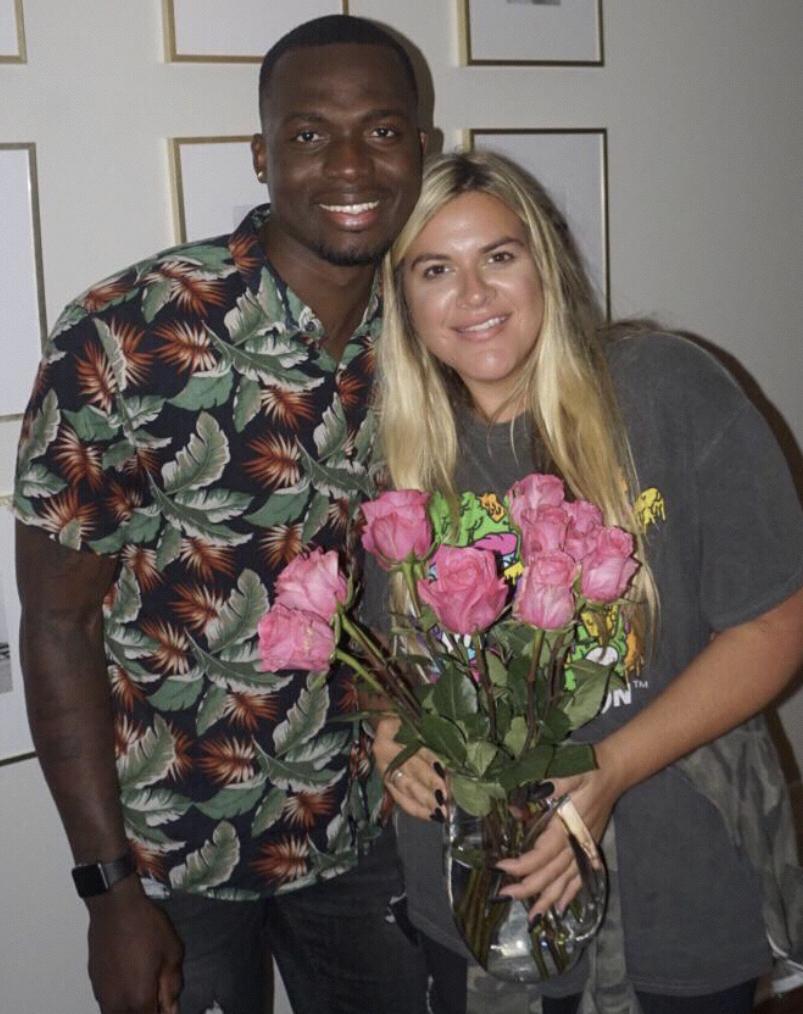 Will surprised Caroline in Nashville July 2019