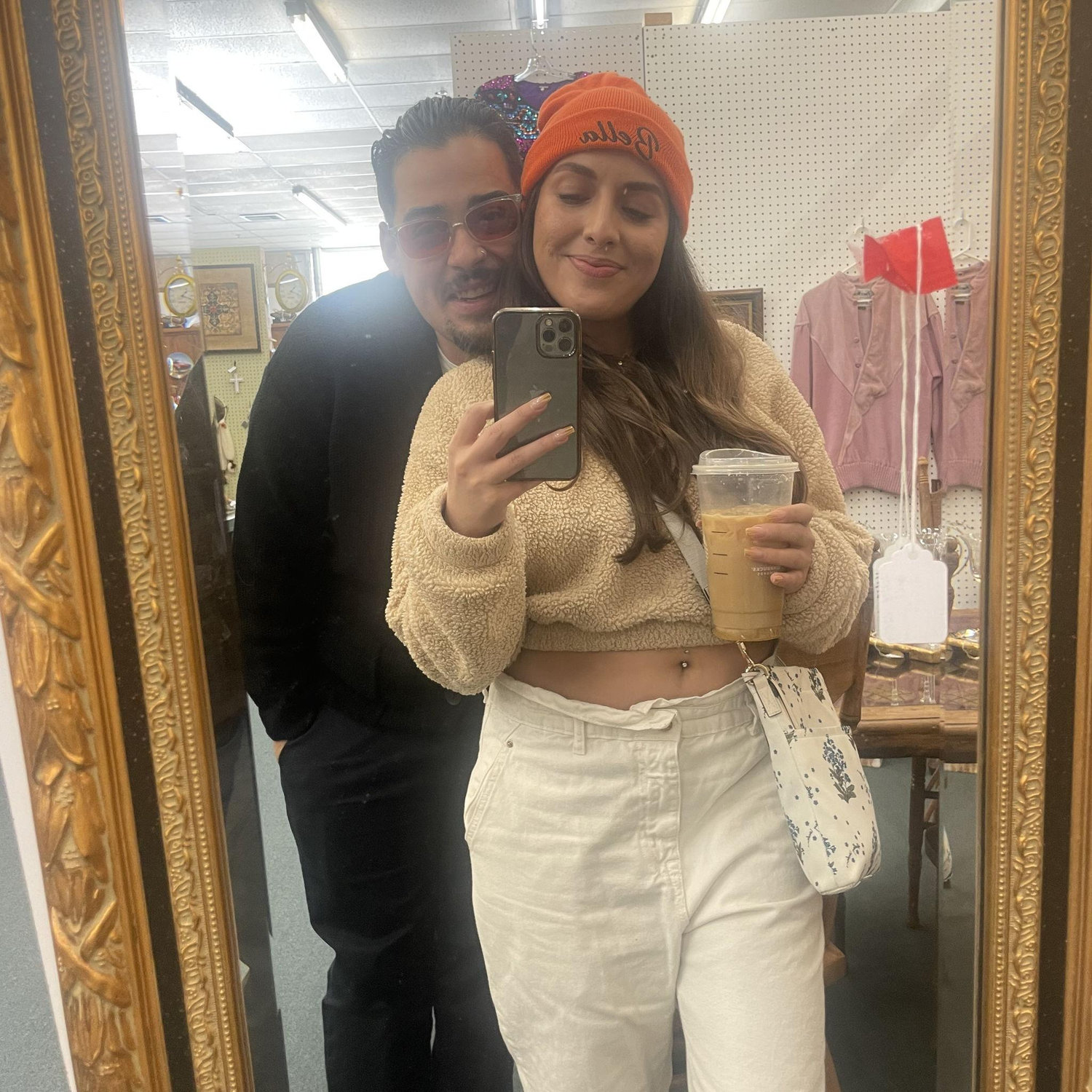 Sun morning hobbies: coffee and thrifting