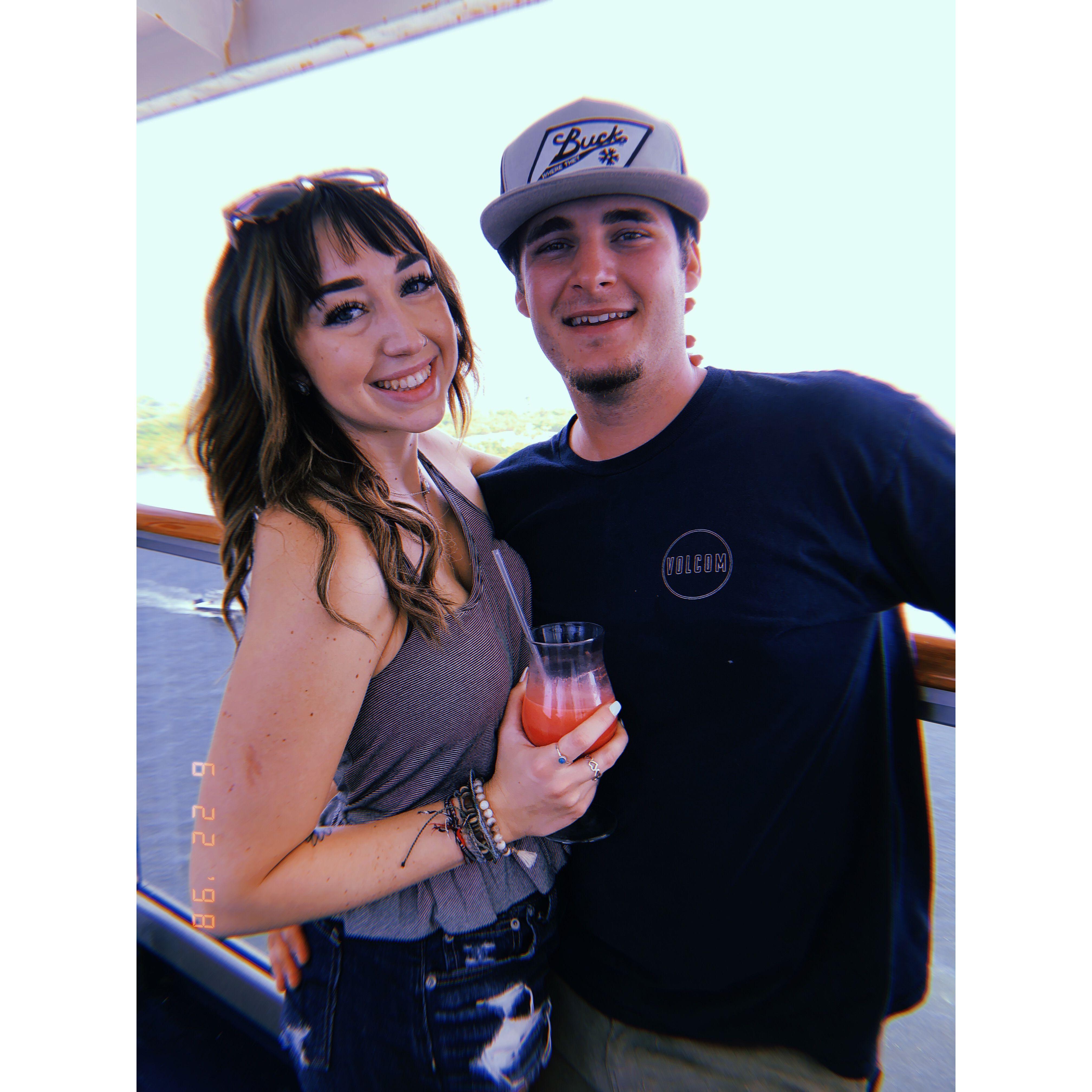 A favorite pic & memory! Cruise to the Bahamas