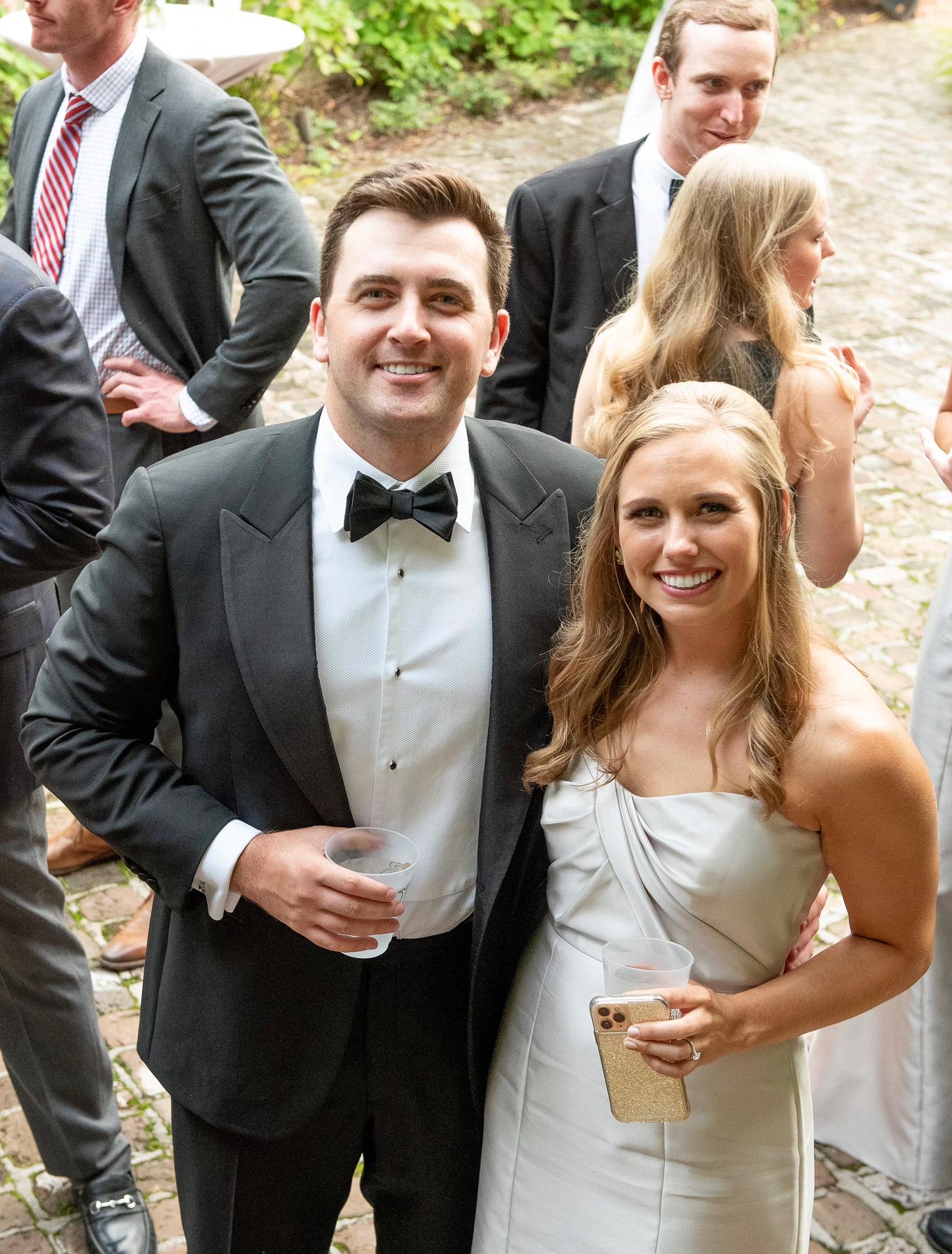 Celebrating Sarah (Becca's Bridesmaid) and Brad's wedding in Atlanta