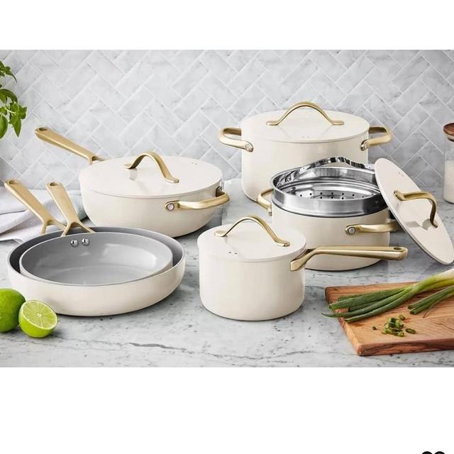 Member's Mark 11-Piece Modern Ceramic Cookware Set - Sam's Club
