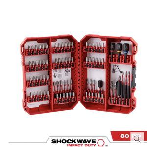 Milwaukee SHOCKWAVE Impact Duty Driver Bit Set, 80-Pc., Model# 48-32-4094