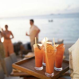 Drinks on our honeymoon