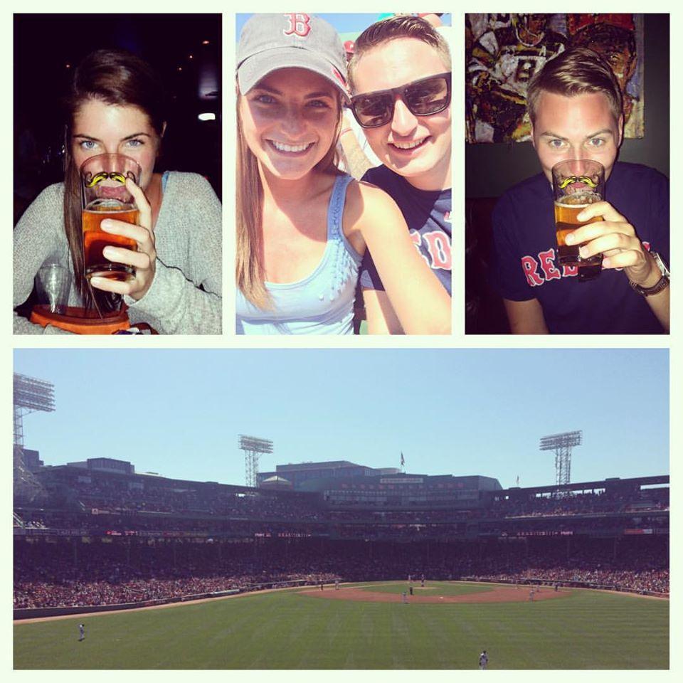 Second date and our first kiss at Fenway