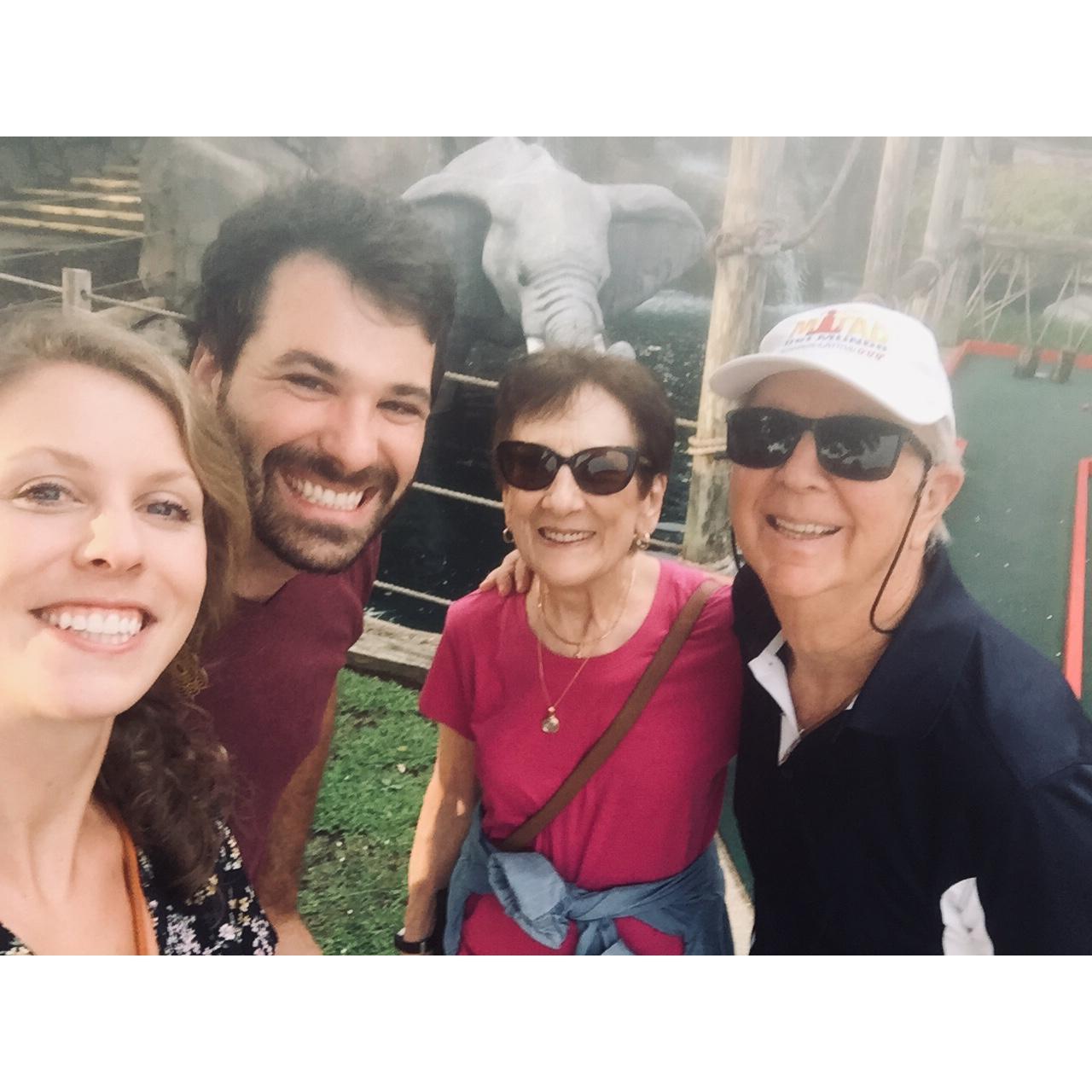 One of the best double dates (with my granny and papa)