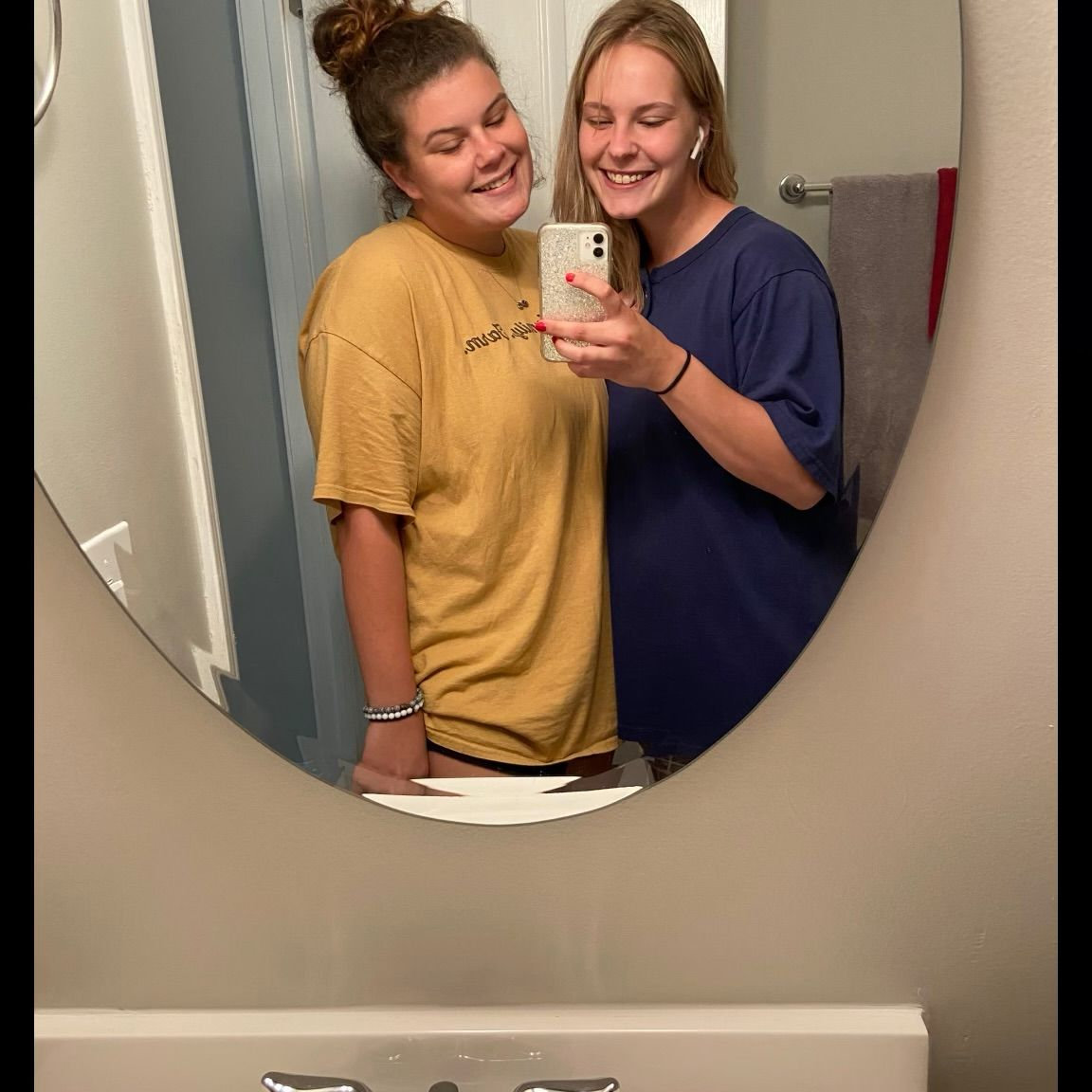 Nicole and Kirsten