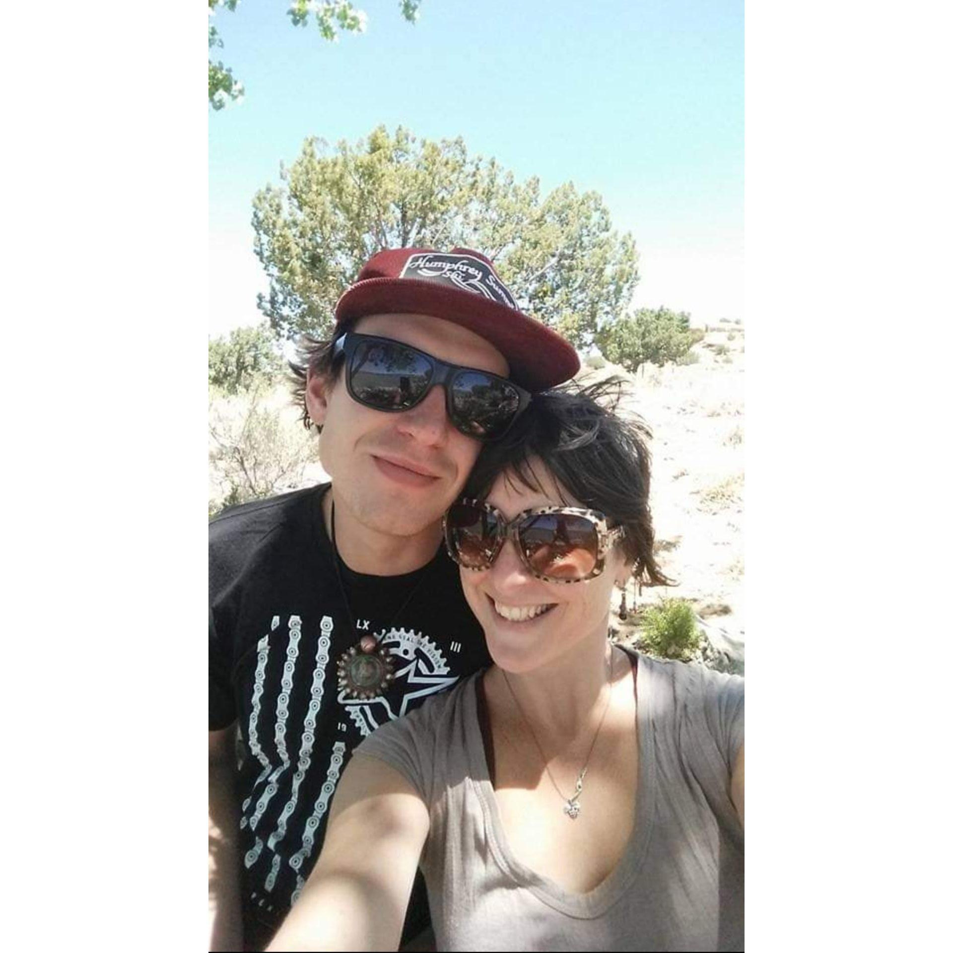 Camping, biking, and picnicking in Santa Fe, New Mexico