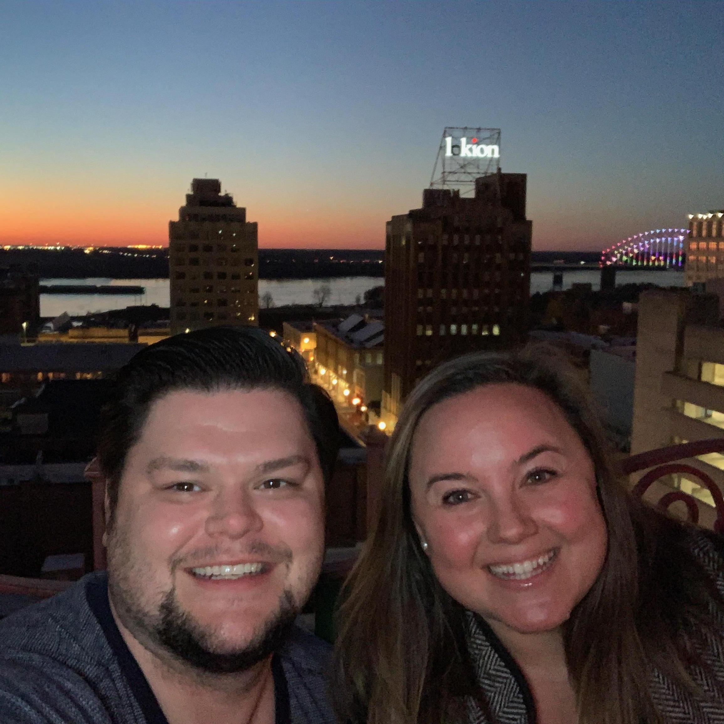 Selfies in Memphis!