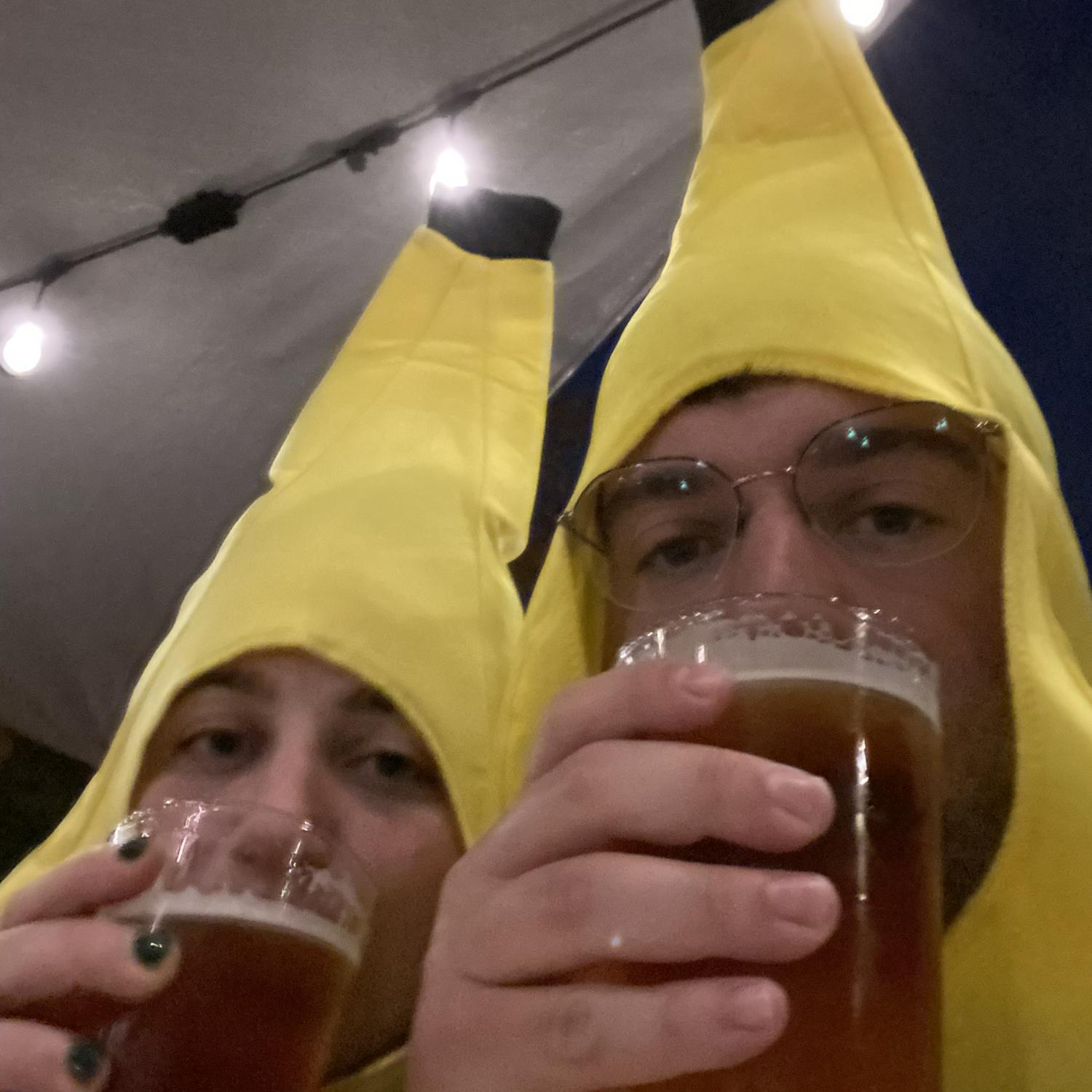 Halloween 2022. We were a pair of bananas. We met our friend Lindsay for dinner and we were late and she told the waiter “I’m just waiting for 2 bananas…they should be here soon.”