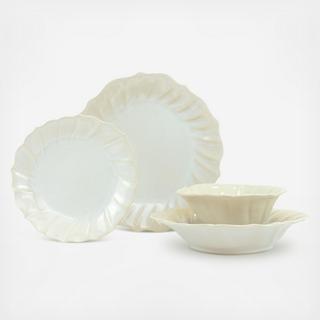 Incanto Ruffle 4-Piece Place Setting, Service for 1