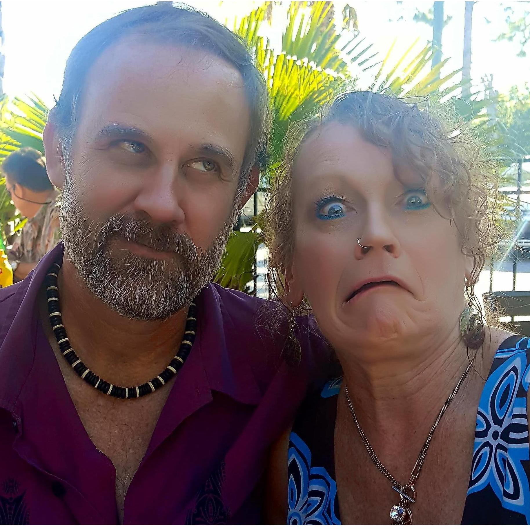 This pretty much encapsulates Renee's goofiness and John's handling of said silliness.