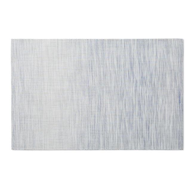 Chilewich Wave Floormat, 2 X 3, Blue