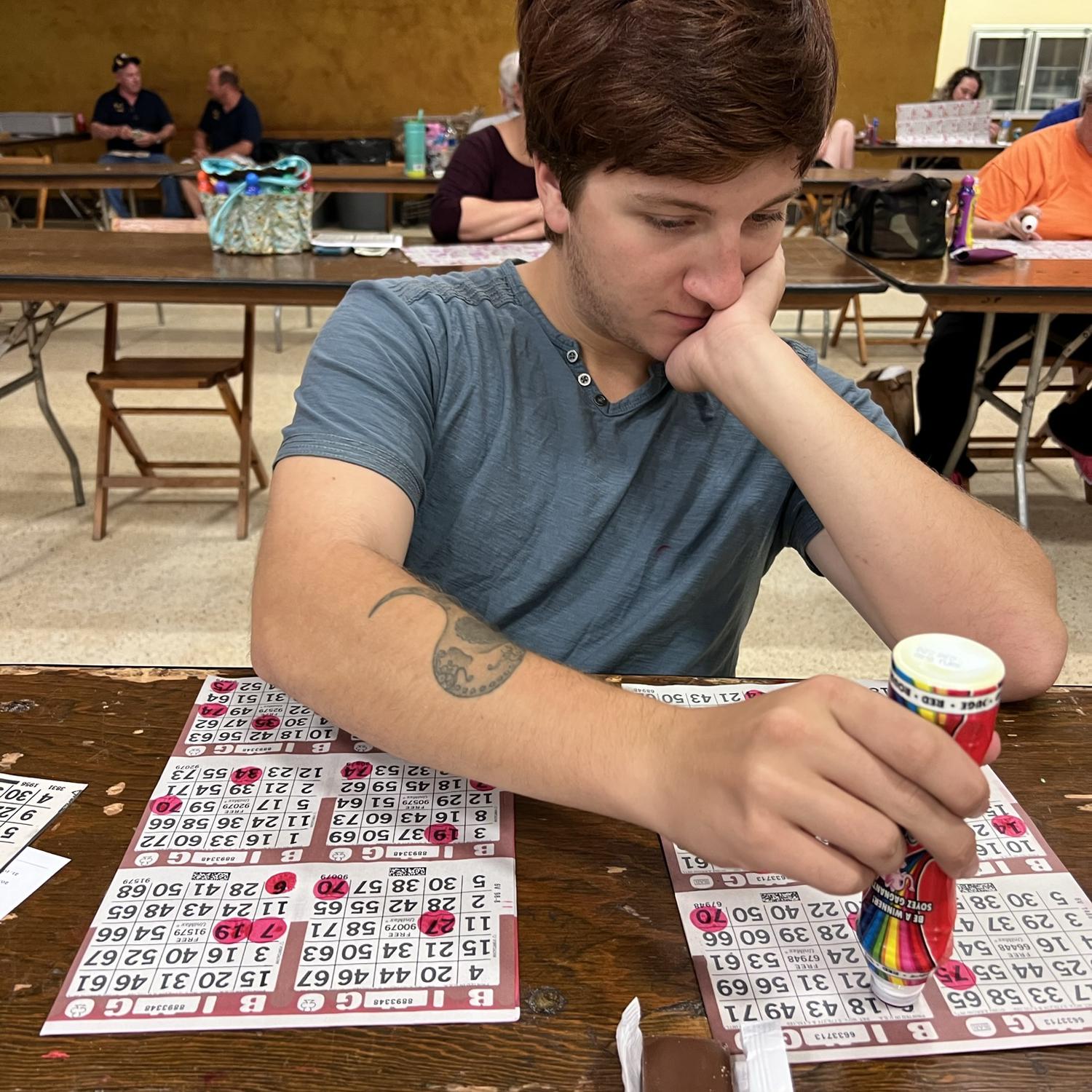 First bingo day together