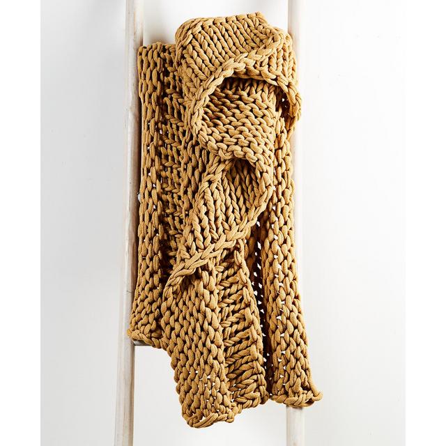 Oake Chunky Knit Throw, 50" x 60", Created for Macy's