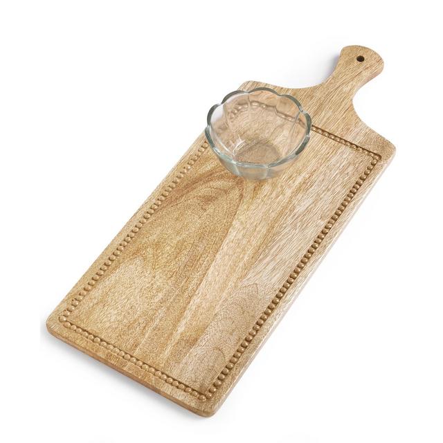 Martha Stewart Collection Cheese Board with Bowl, Created For Macy's