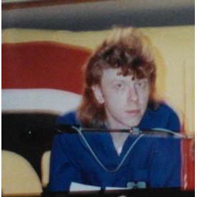 Greg at a WRIF promotion- 1988 or 1989