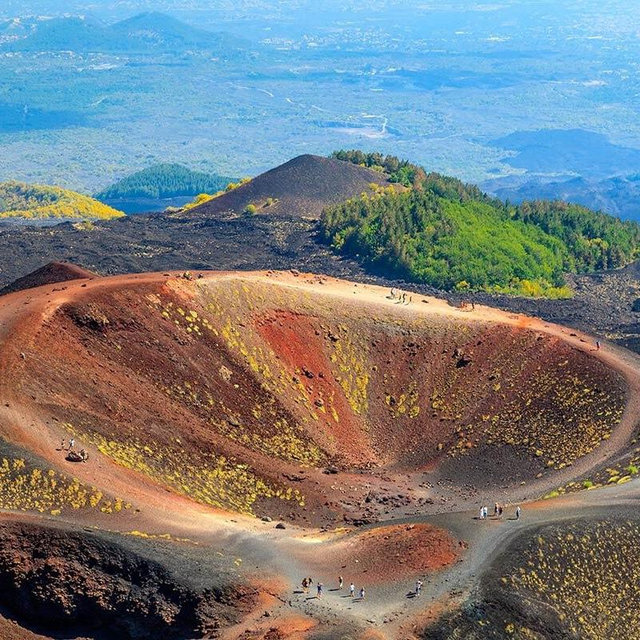 Tour of Etna and Winery Visit from Taormina