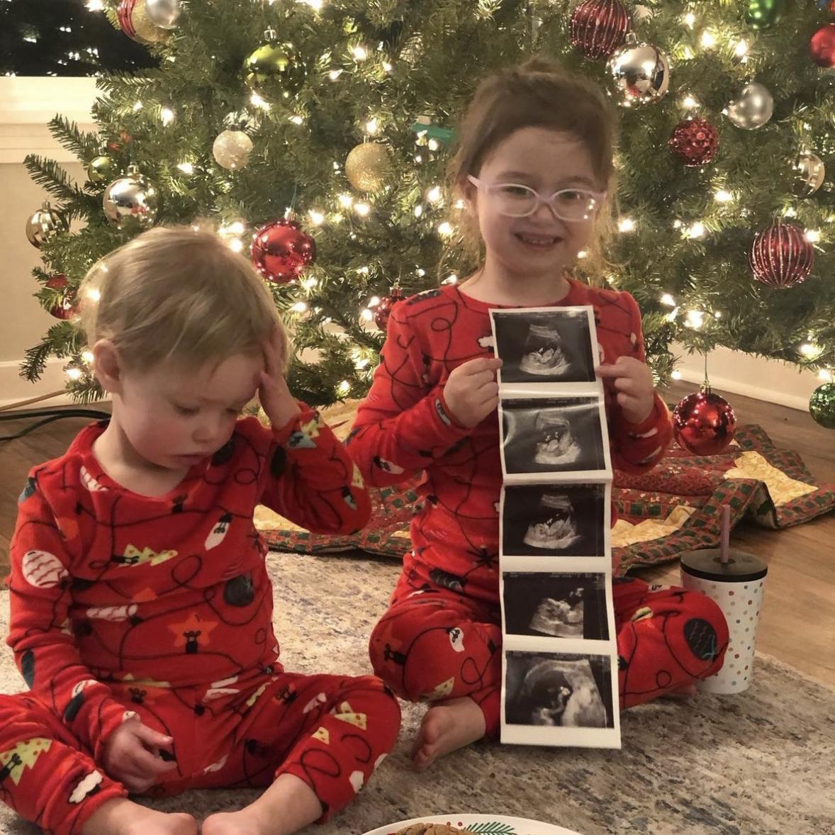 When you find out your getting a baby brother