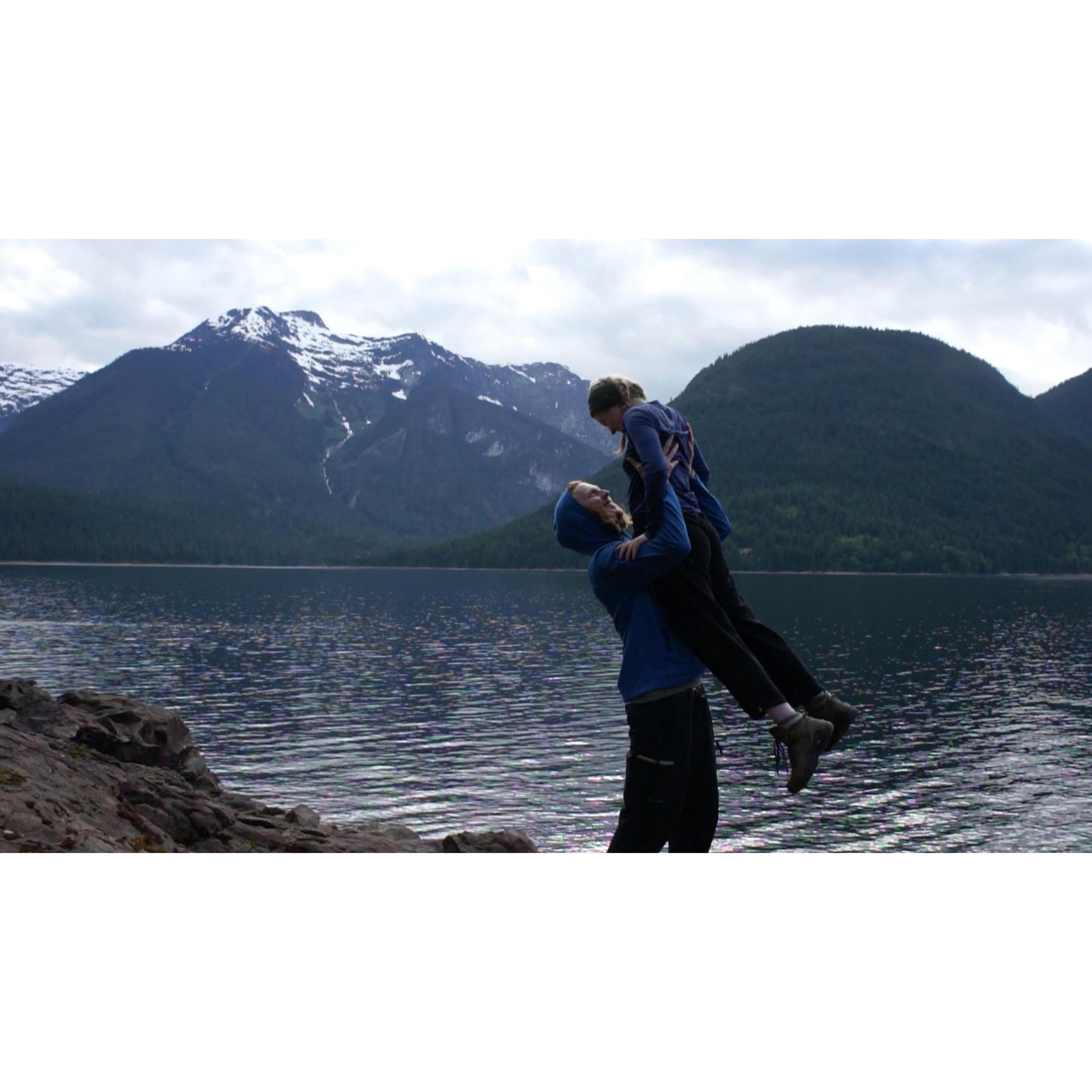 Ross Lake canoe trip, 2016