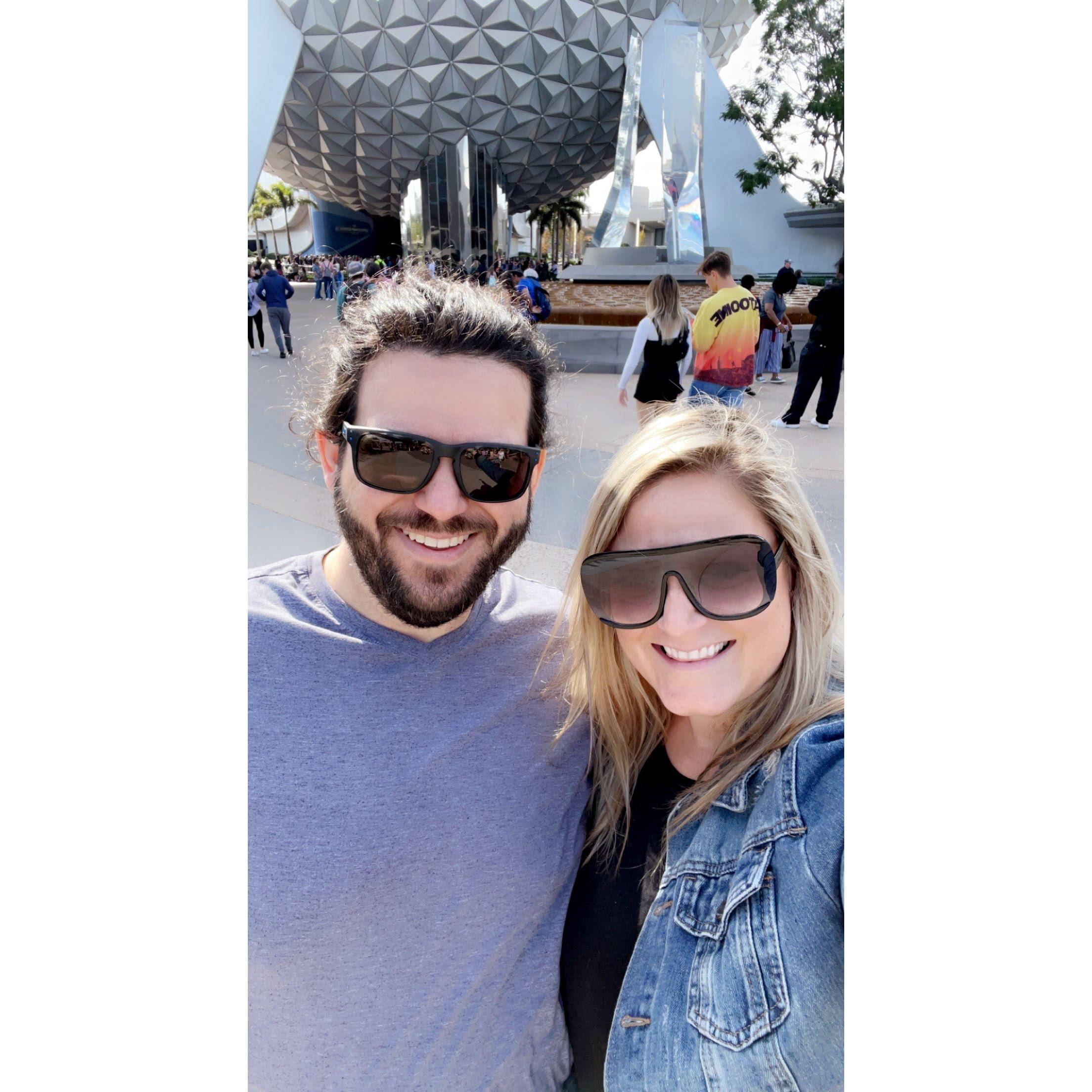 Food and Wine festival at Epcot. So.. much.. food..