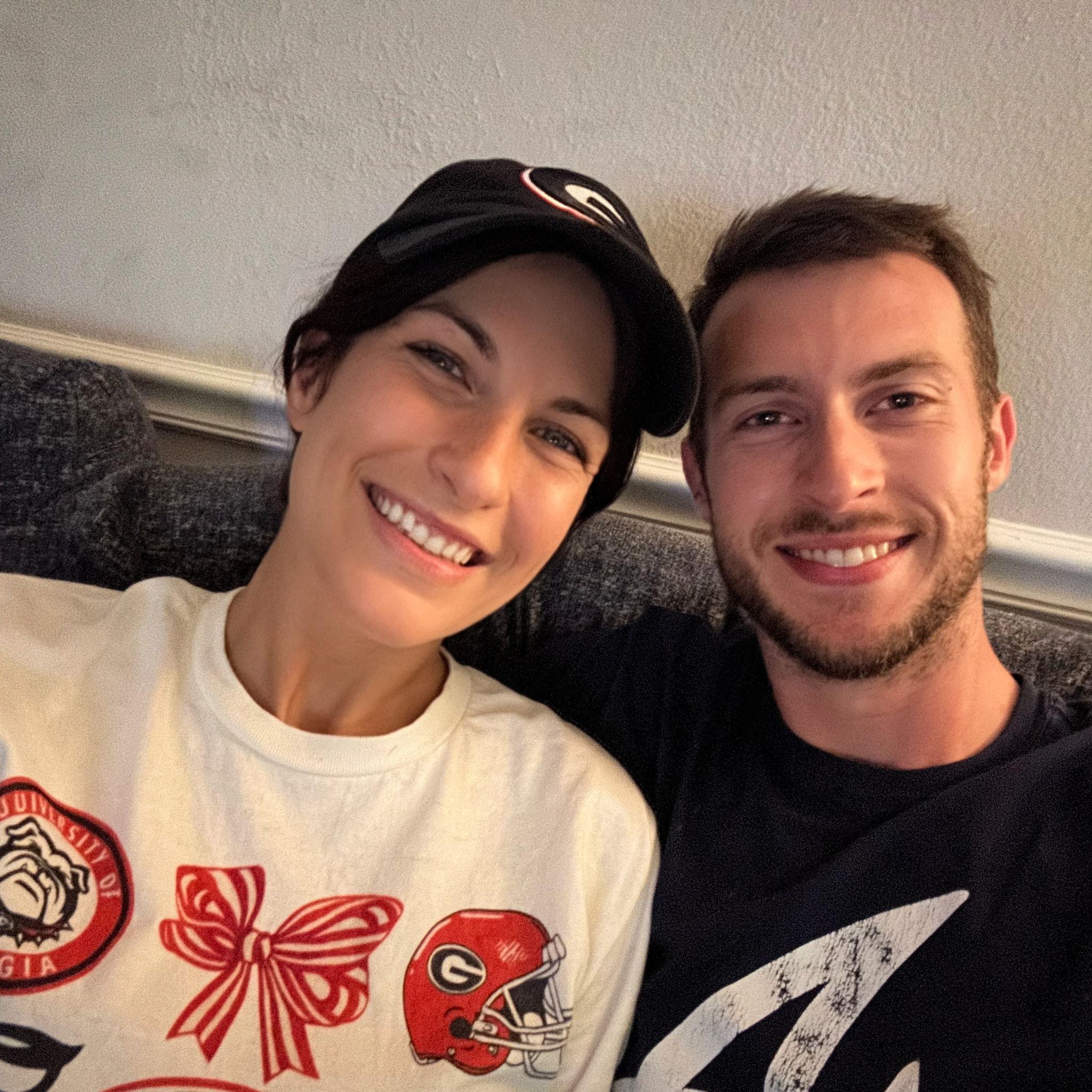 We watched such a good Georgia football game this night!