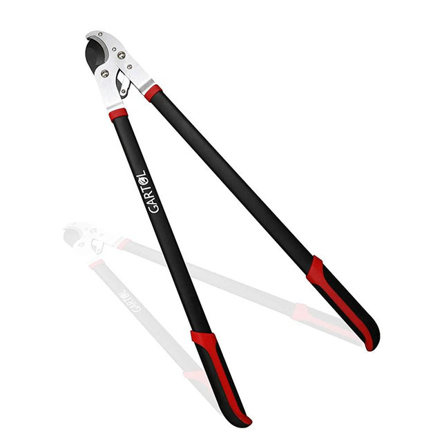 GARTOL Compound Action Anvil Lopper 29 Inch Heavy Duty Garden Branch Cutter, 2 inch Cutting Capacity Tree Pruner, with 22-Inch Ergonomically Designed Non-Slip Handles Tree Trimmer