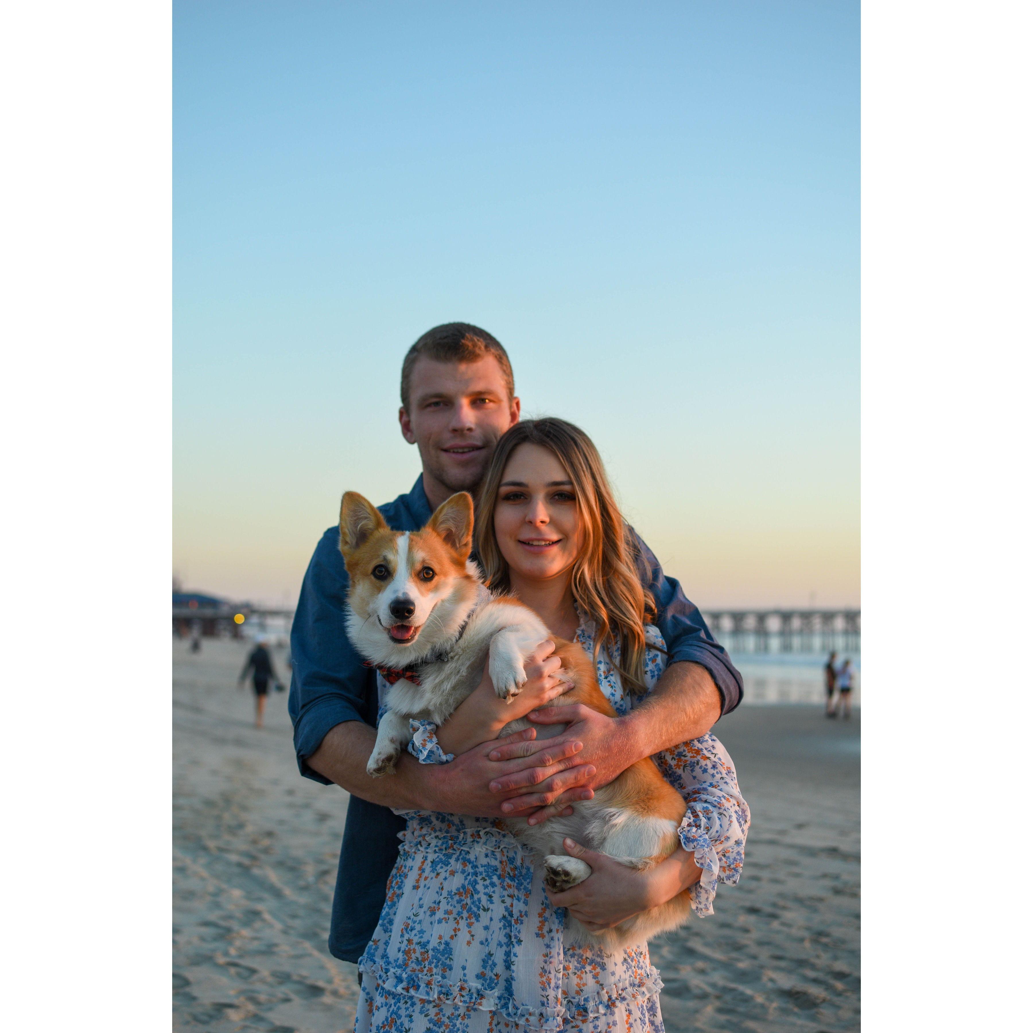 Beach photoshoot with our boy! - December 2020
