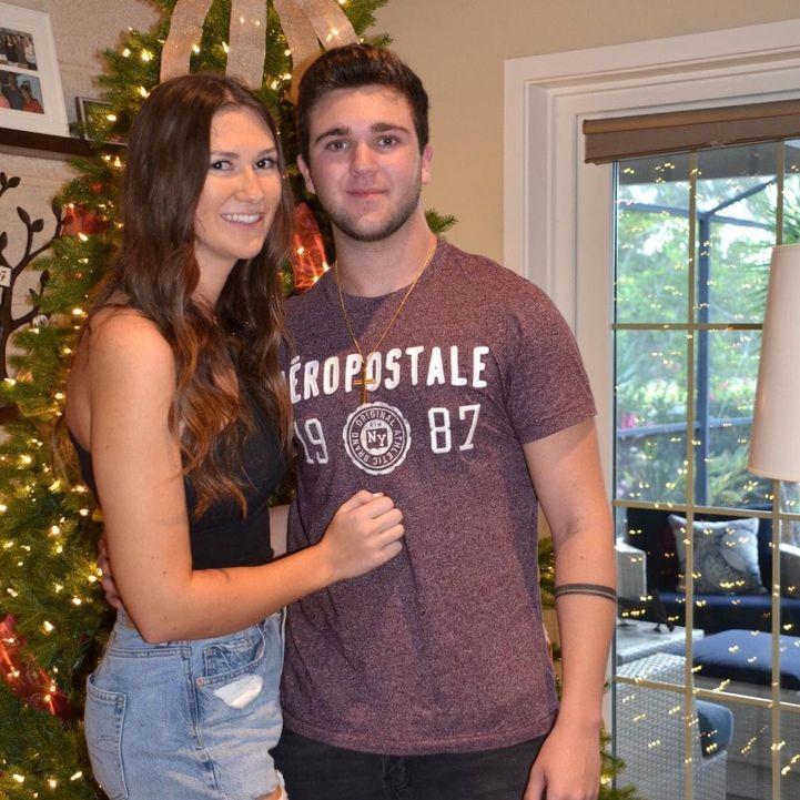 one of our first photos together