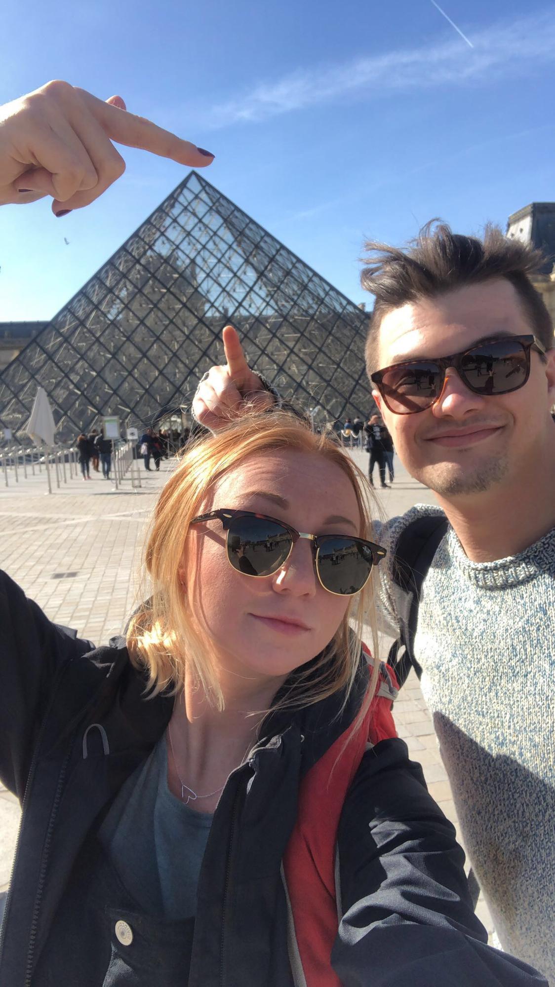 The Louvre Museum in Paris