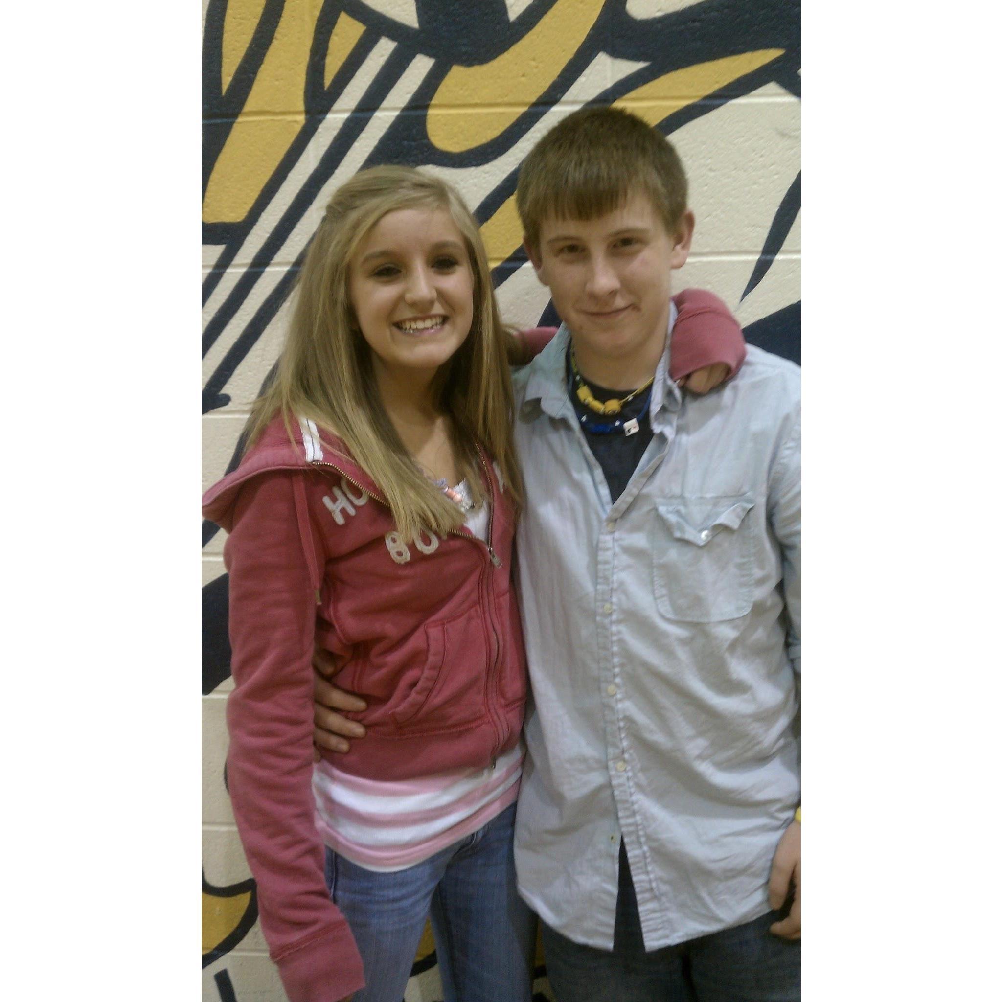 Our first picture together!