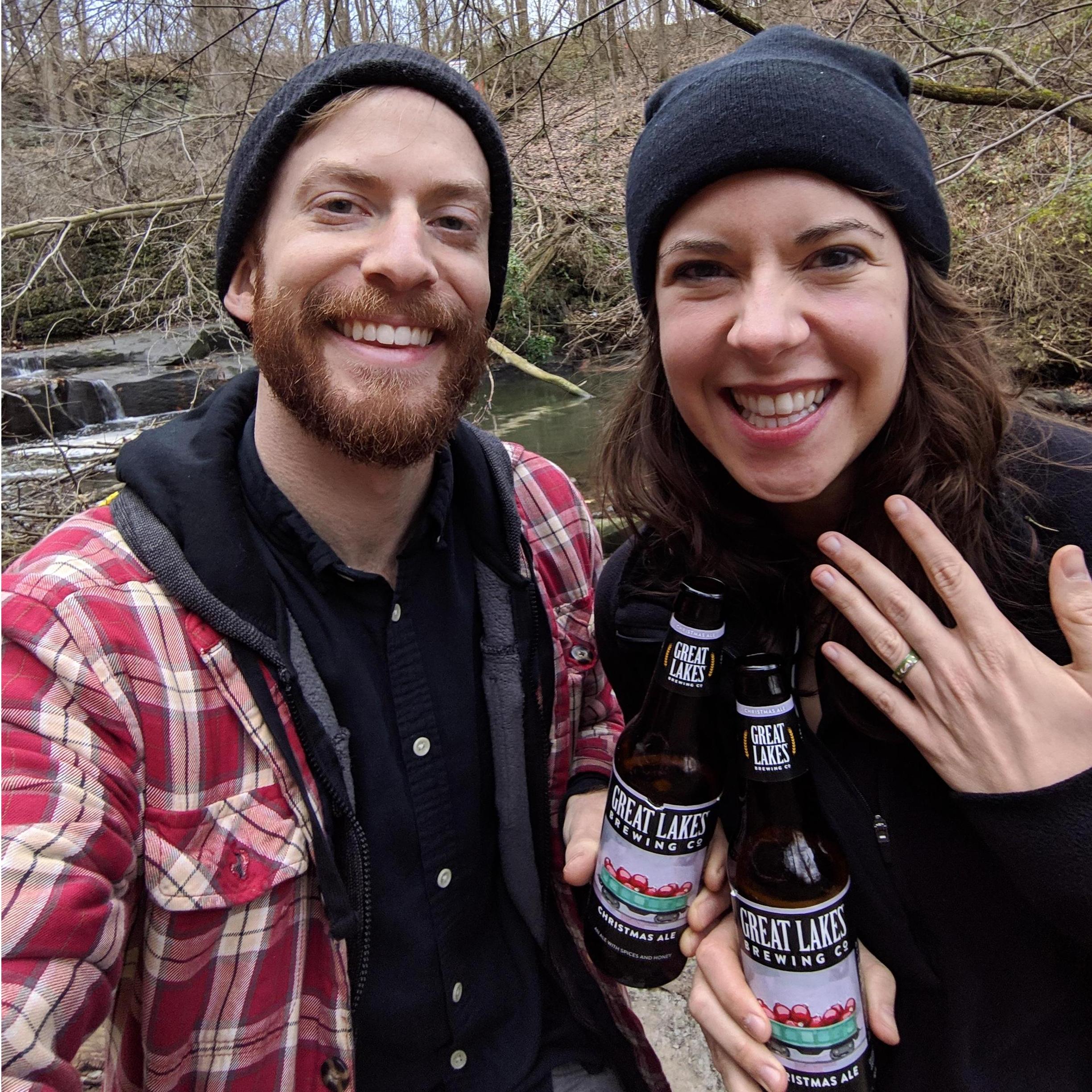 Just after the proposal!