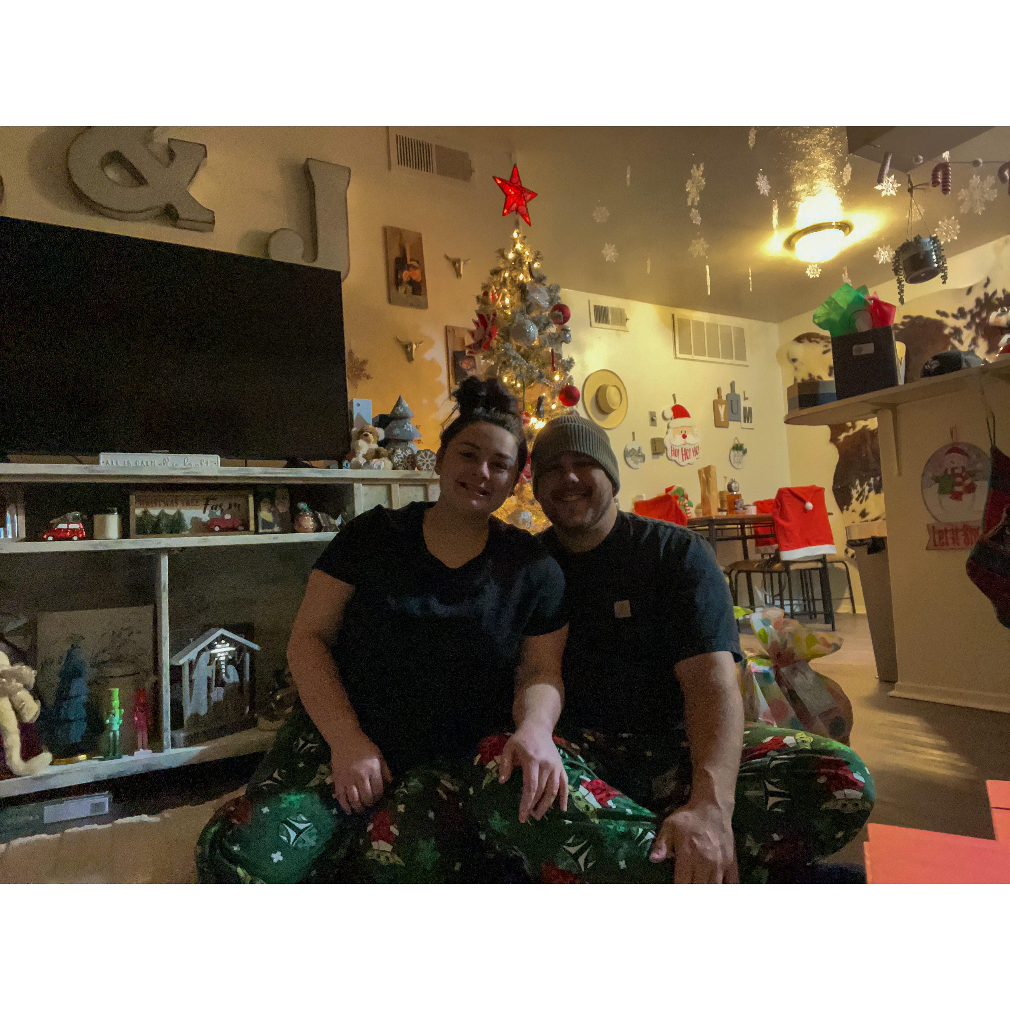 First Christmas living together!