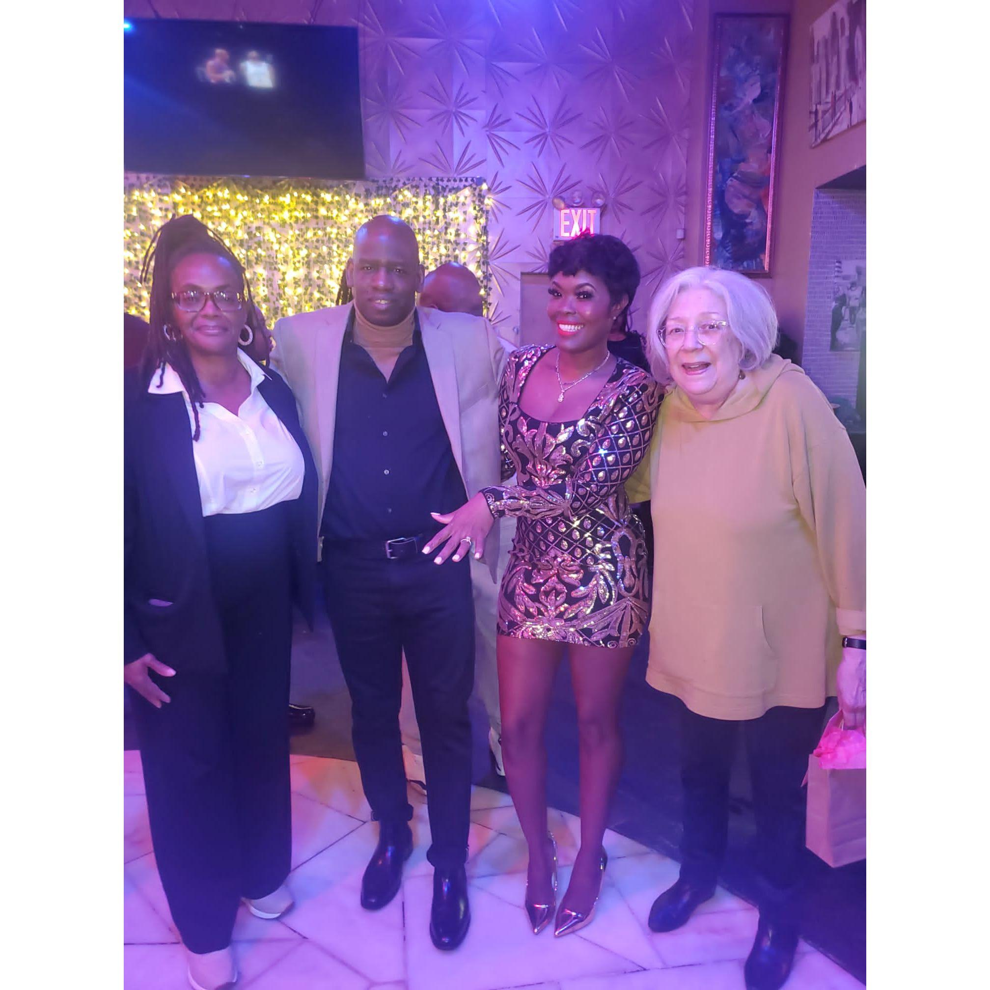 Our Fabulous Moms on our engagemet evening!